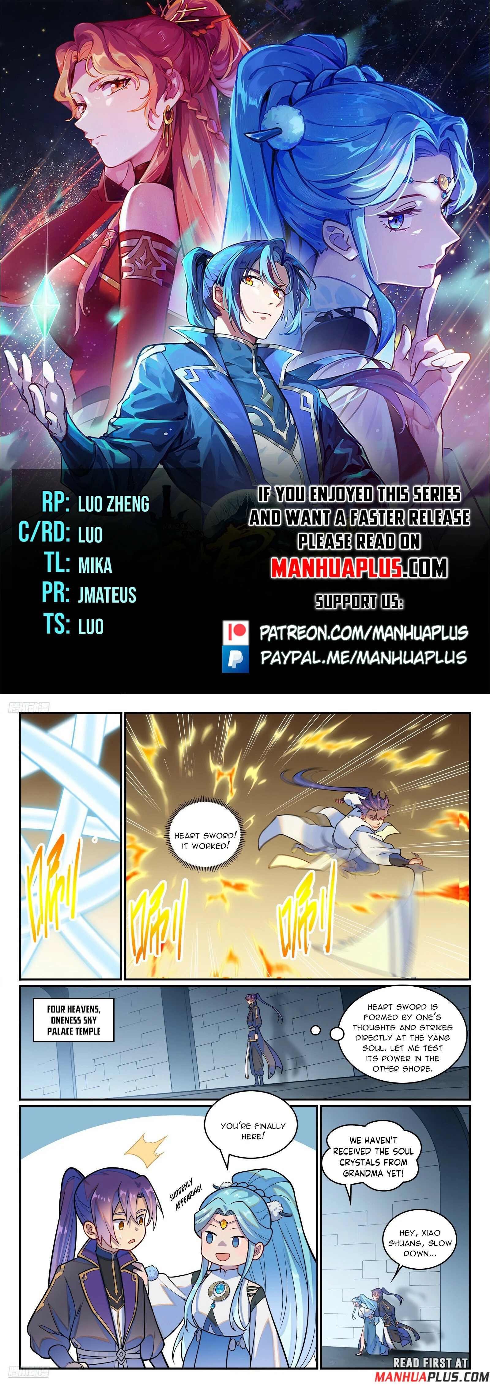 Apotheosis – Ascension to Godhood chapter 1224 page 1