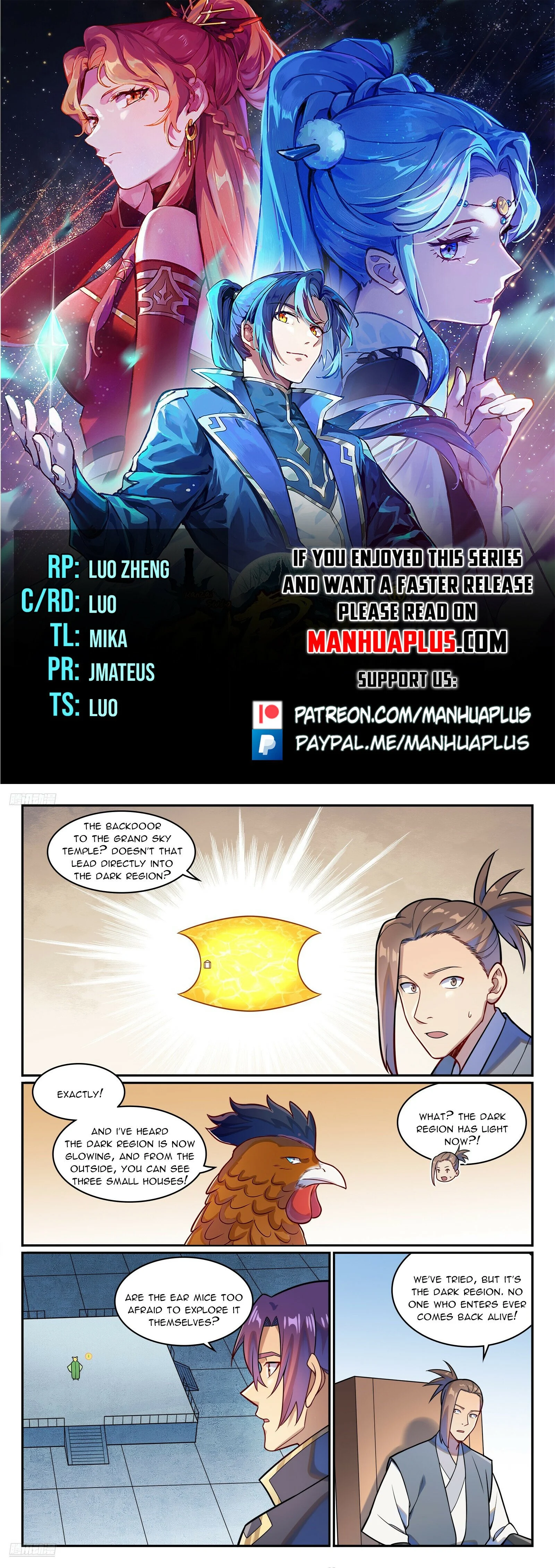 Apotheosis – Ascension to Godhood chapter 1232 page 1