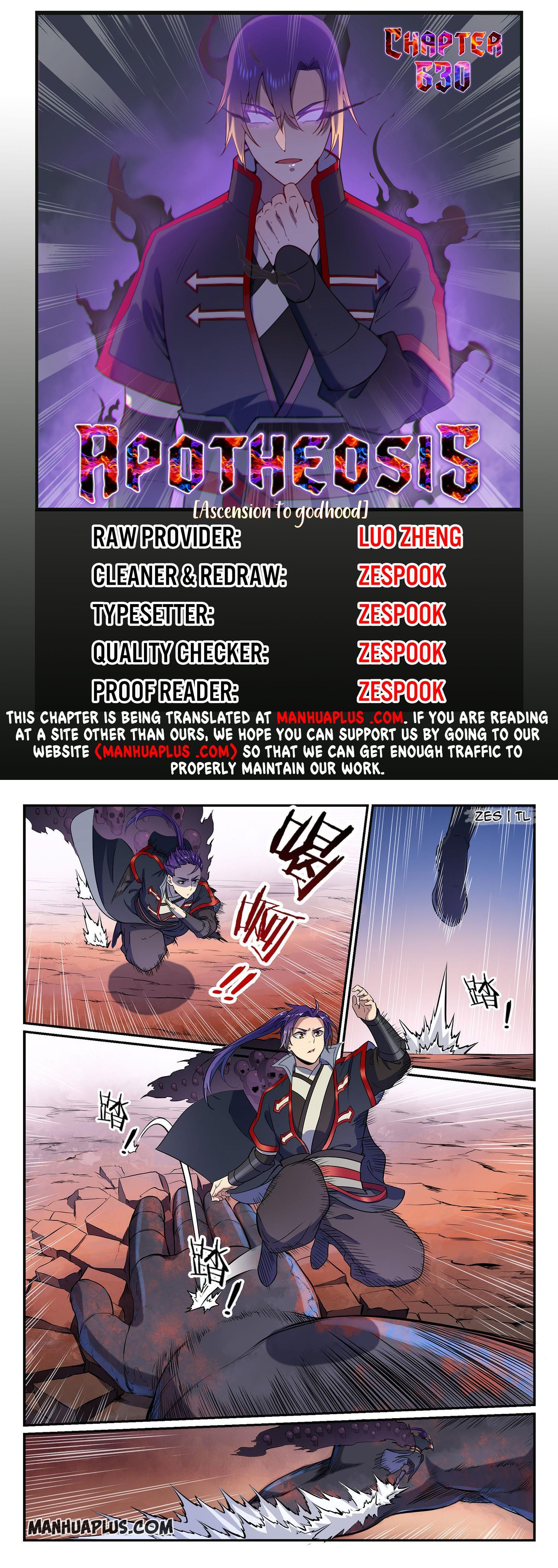 Apotheosis – Ascension to Godhood chapter 630 page 1