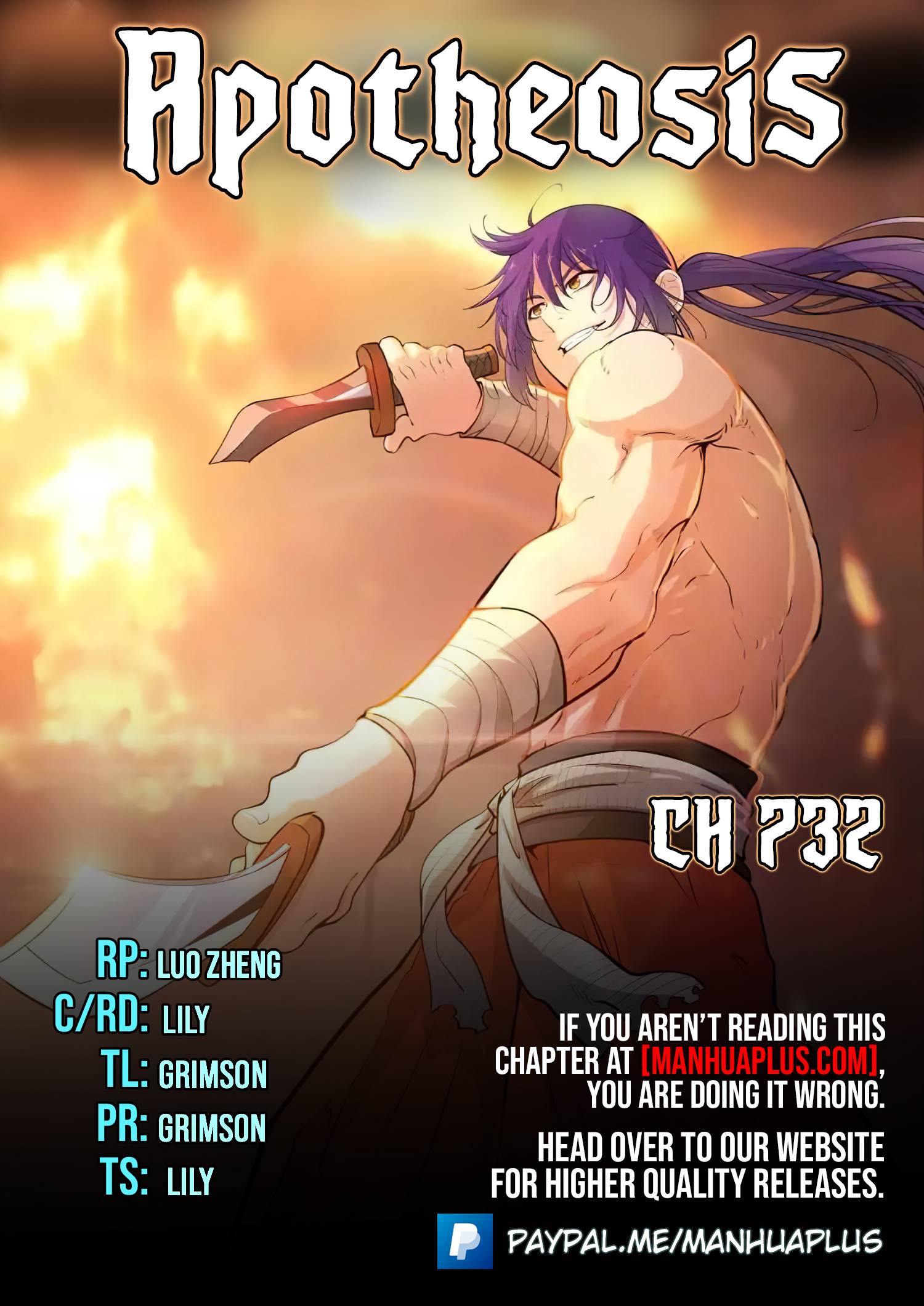 Apotheosis – Ascension to Godhood chapter 732 page 1