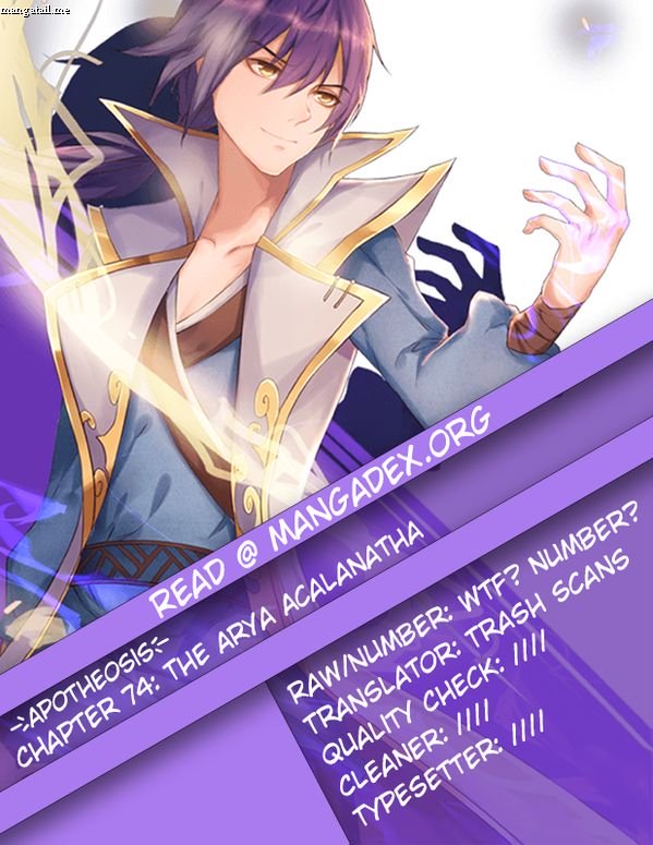 Apotheosis – Ascension to Godhood chapter 74 page 1