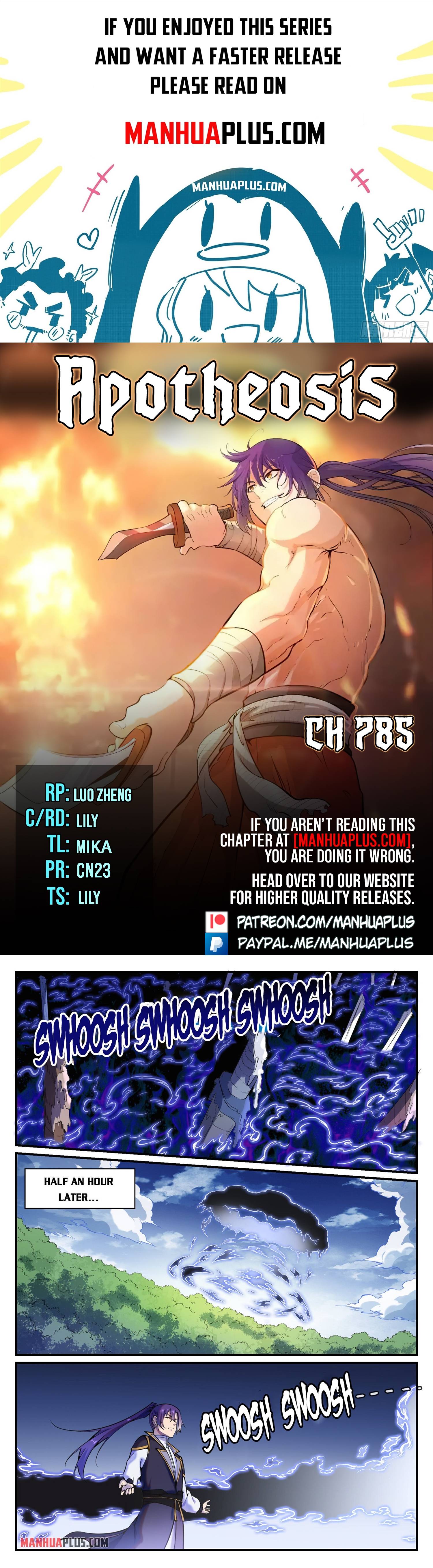 Apotheosis – Ascension to Godhood chapter 785 page 1