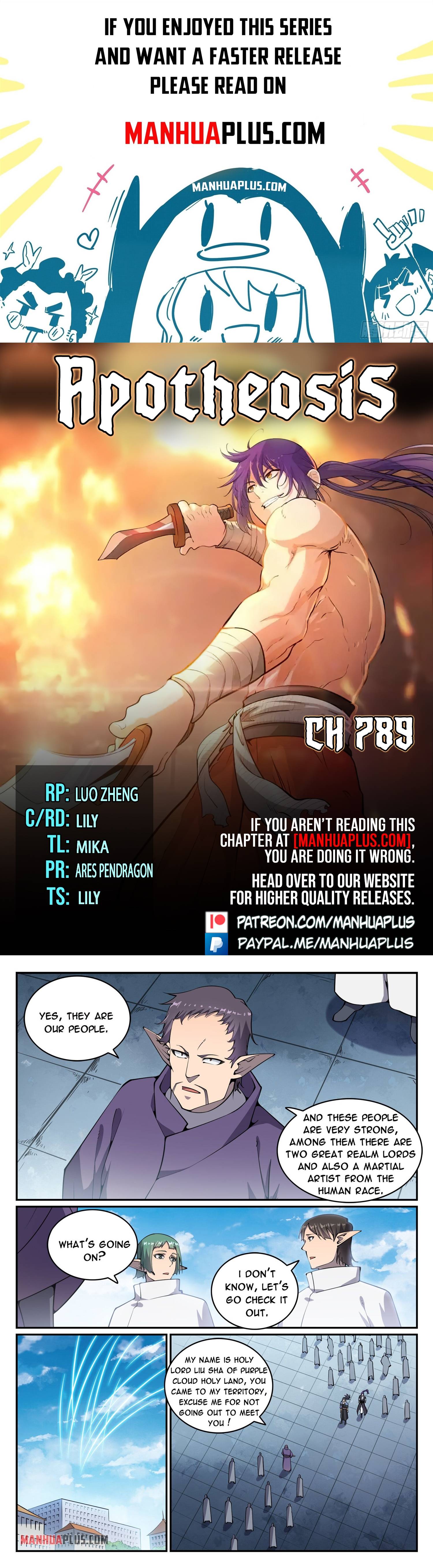 Apotheosis – Ascension to Godhood chapter 789 page 1