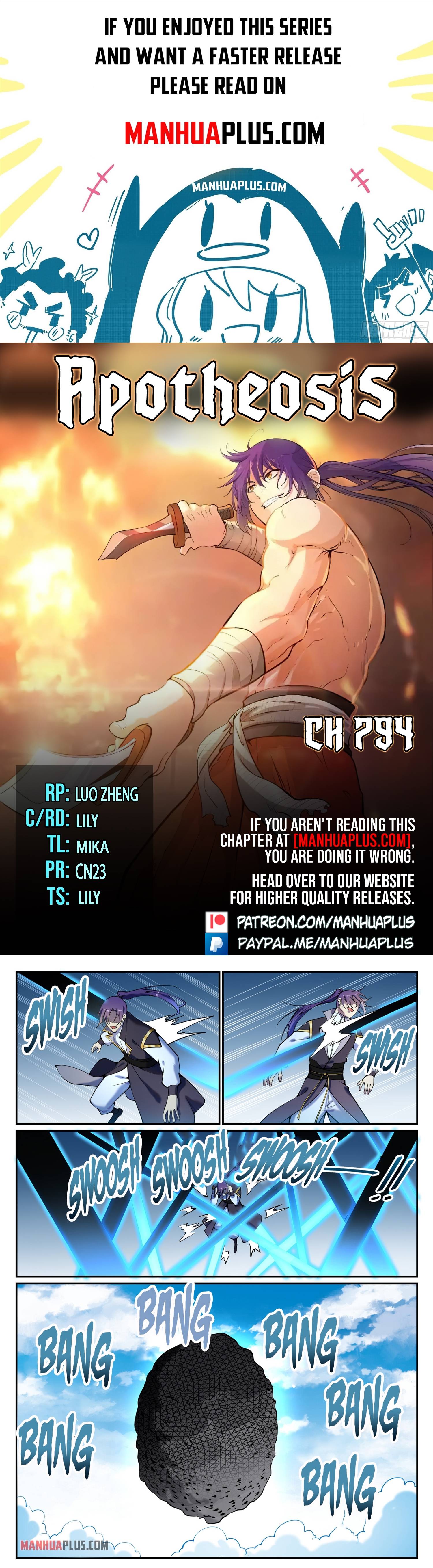 Apotheosis – Ascension to Godhood chapter 794 page 1