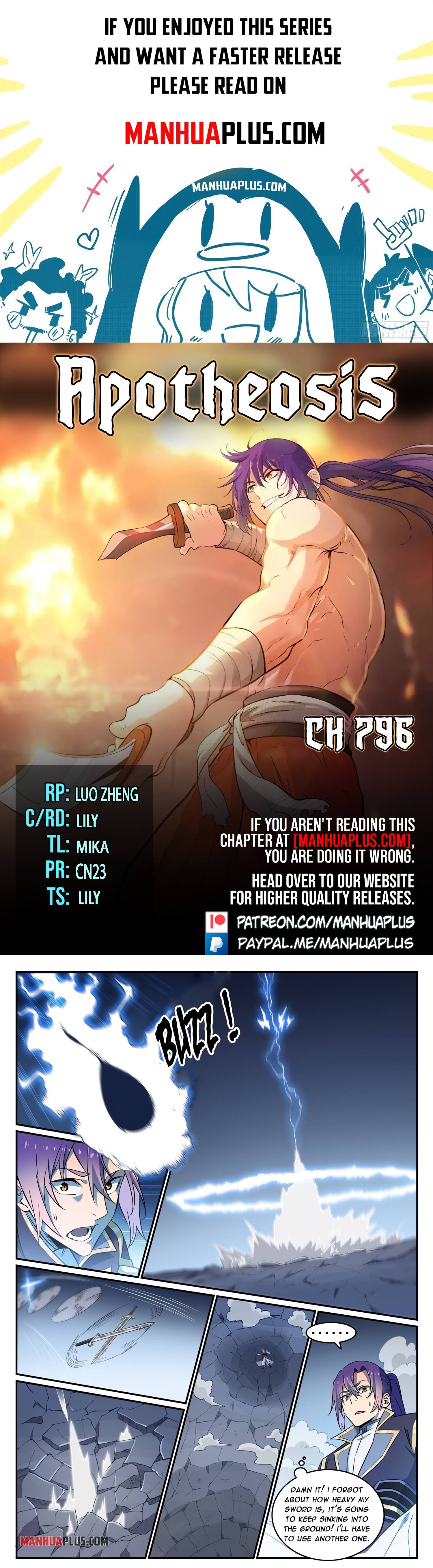 Apotheosis – Ascension to Godhood chapter 796 page 1