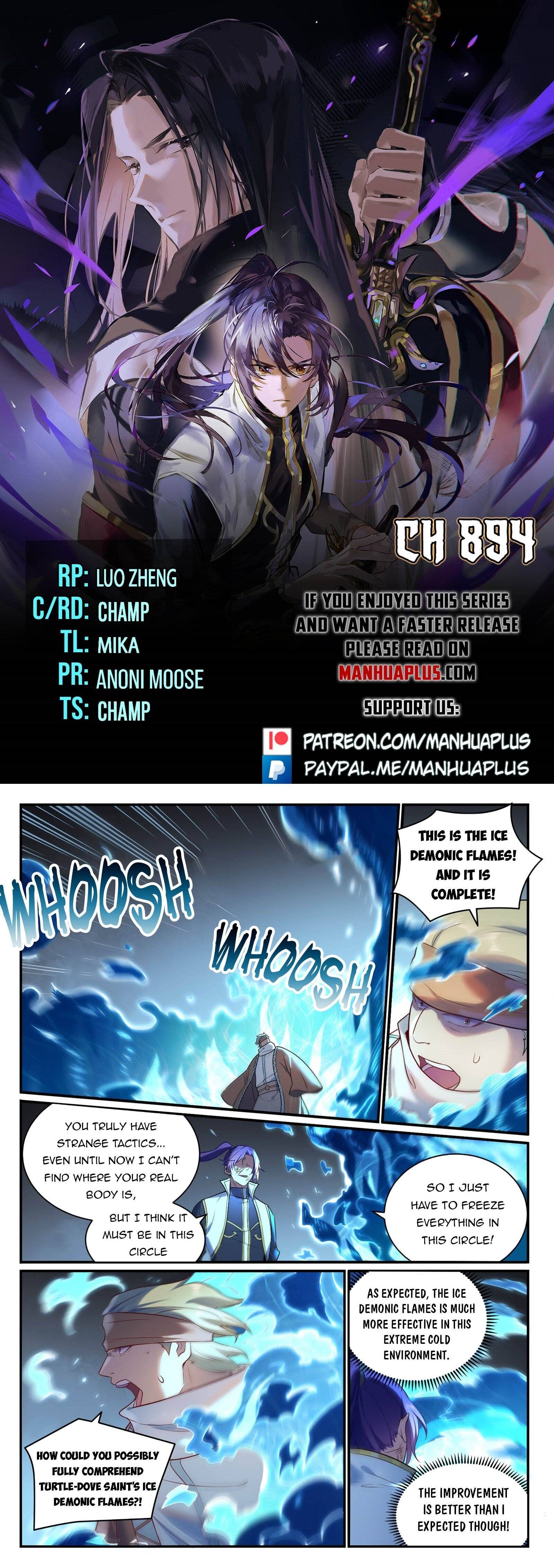 Apotheosis – Ascension to Godhood chapter 894 page 1