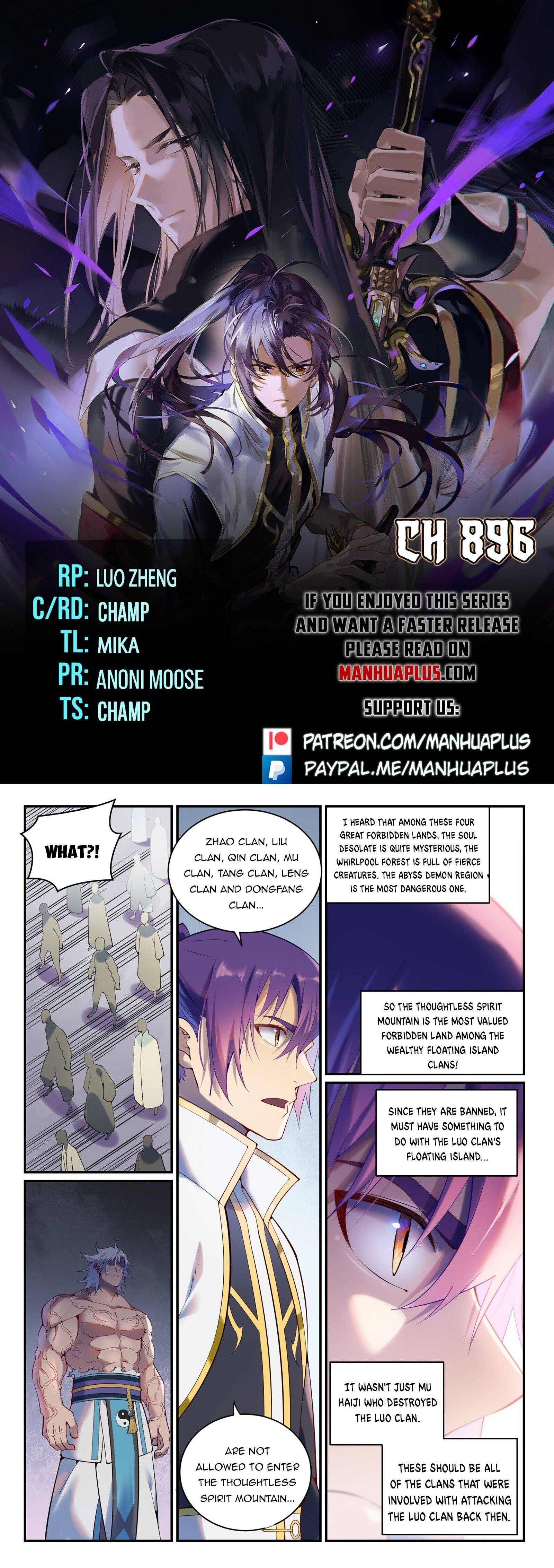 Apotheosis – Ascension to Godhood chapter 896 page 1