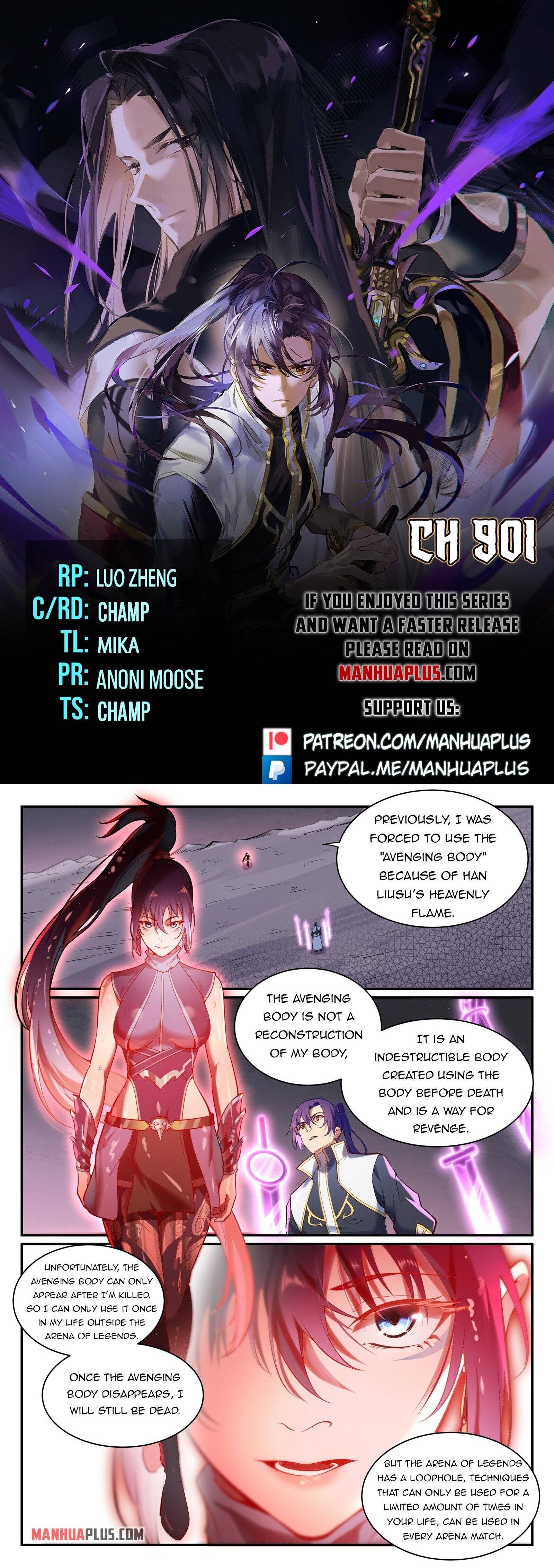 Apotheosis – Ascension to Godhood chapter 901 page 1