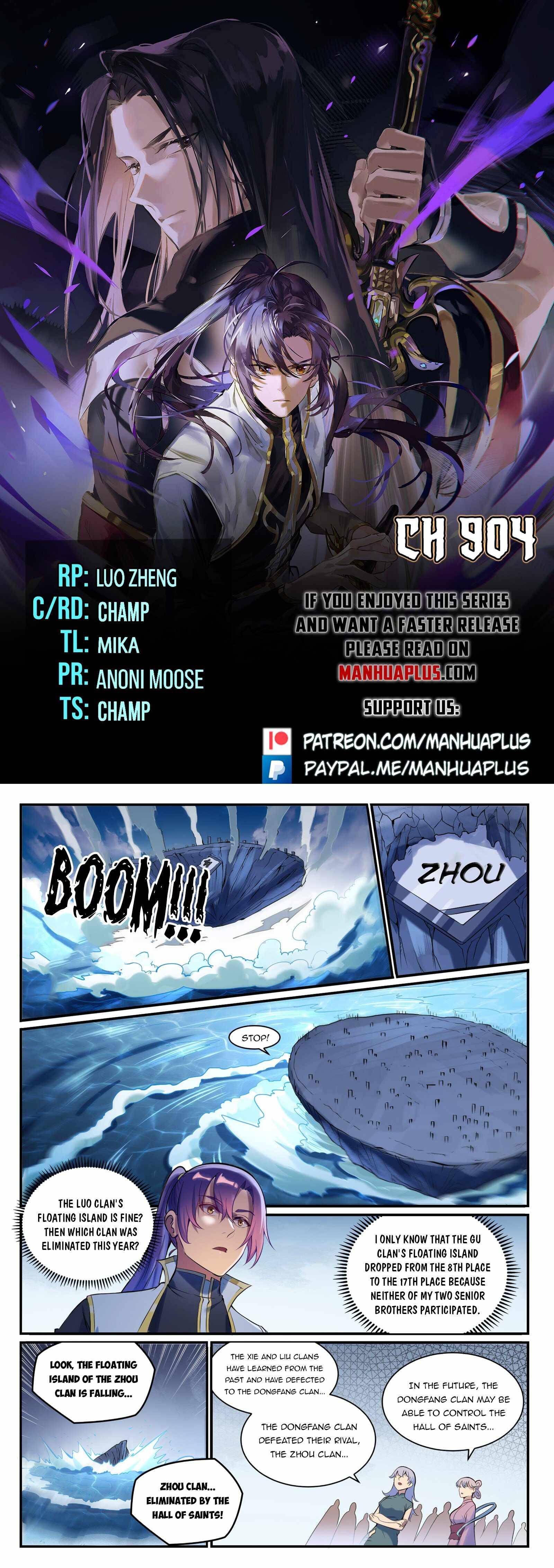 Apotheosis – Ascension to Godhood chapter 904 page 1