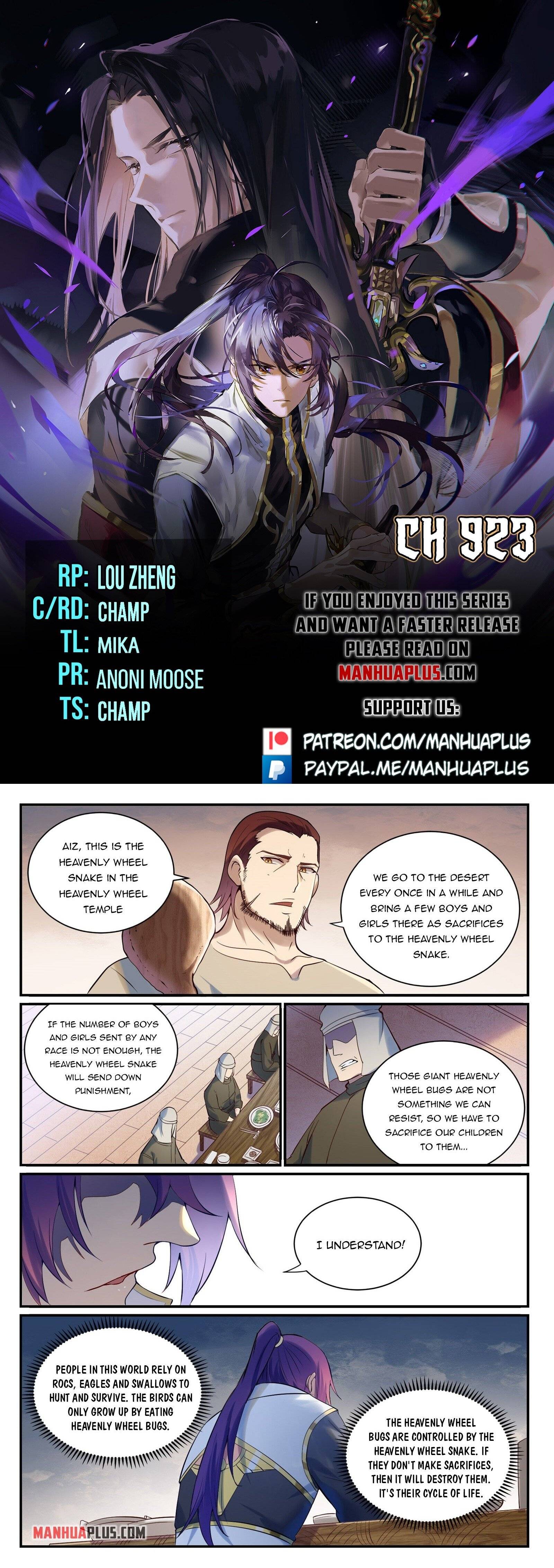 Apotheosis – Ascension to Godhood chapter 923 page 1