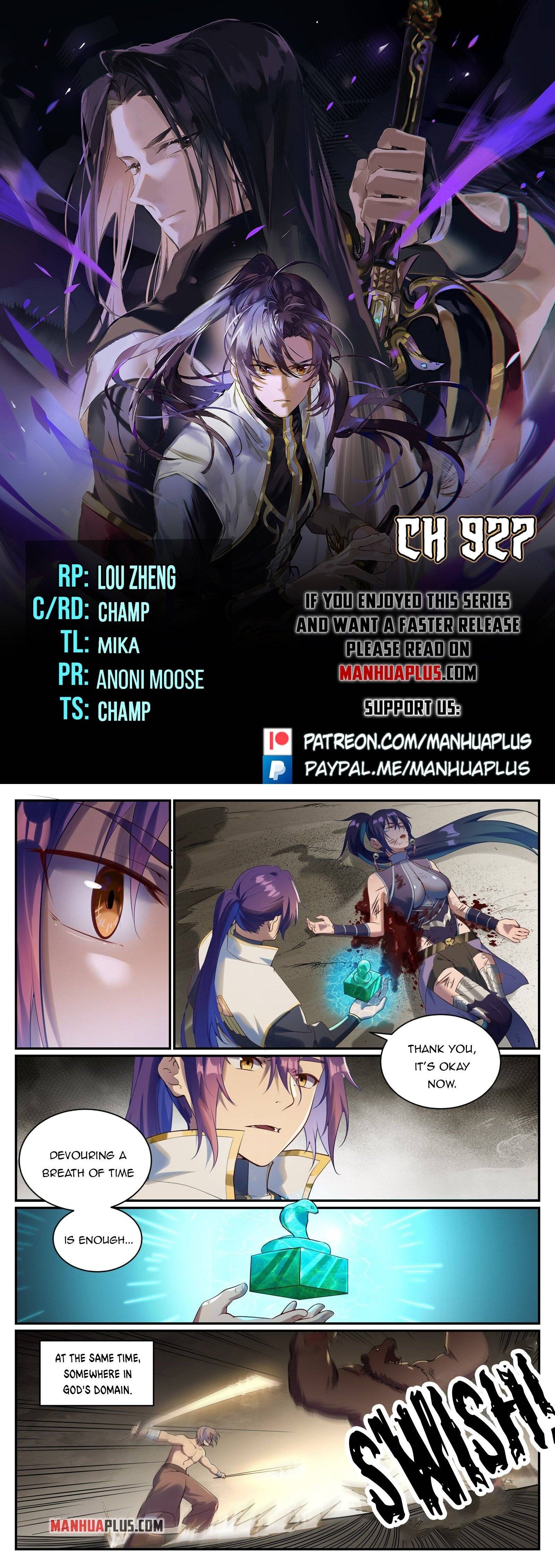 Apotheosis – Ascension to Godhood chapter 927 page 1