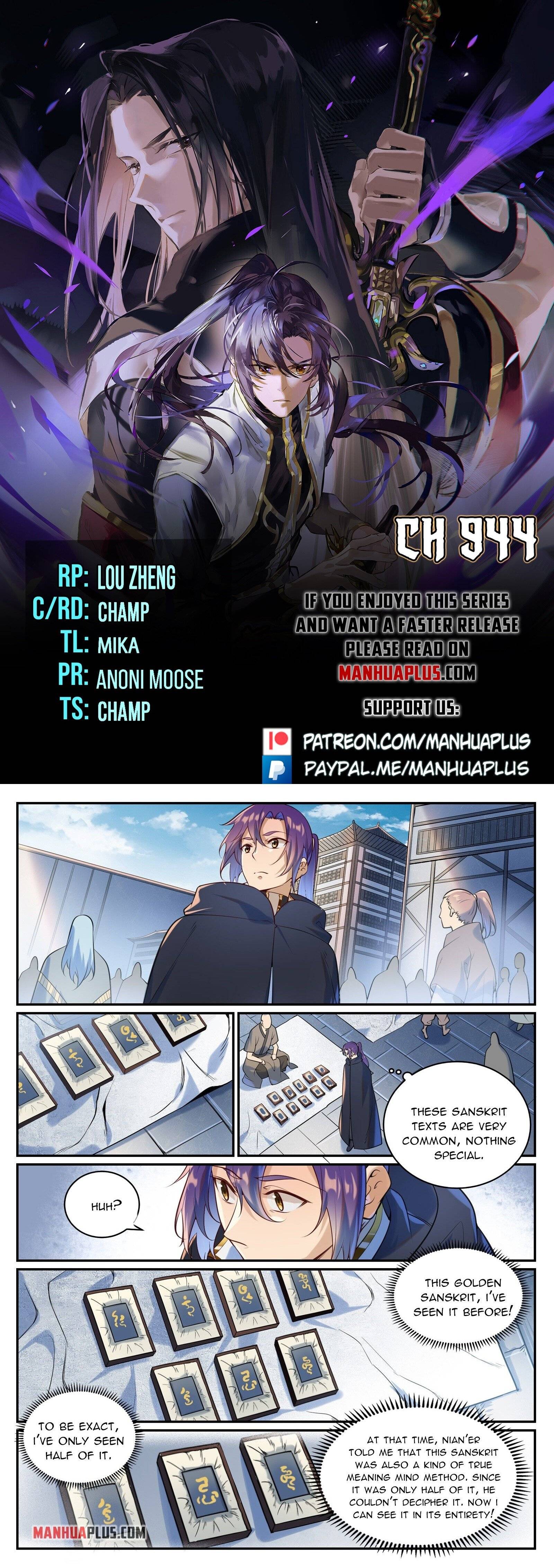 Apotheosis – Ascension to Godhood chapter 944 page 1