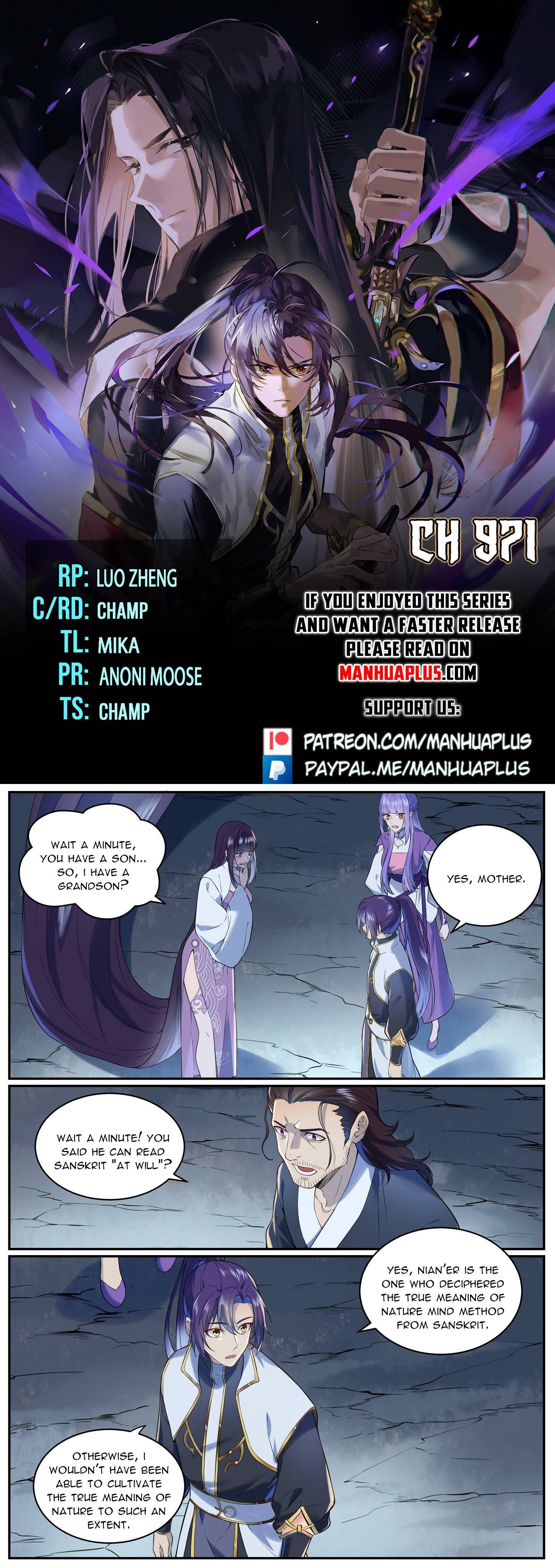 Apotheosis – Ascension to Godhood chapter 971 page 1