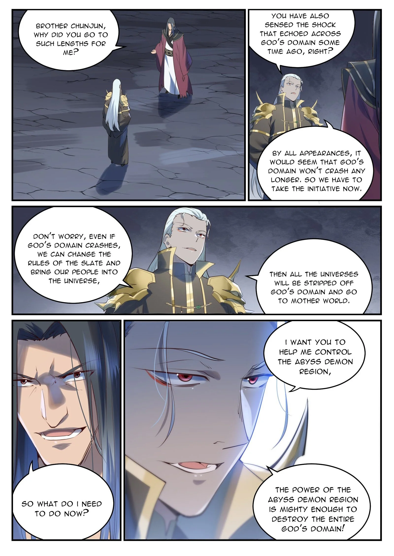 Apotheosis – Ascension to Godhood chapter 976 page 1