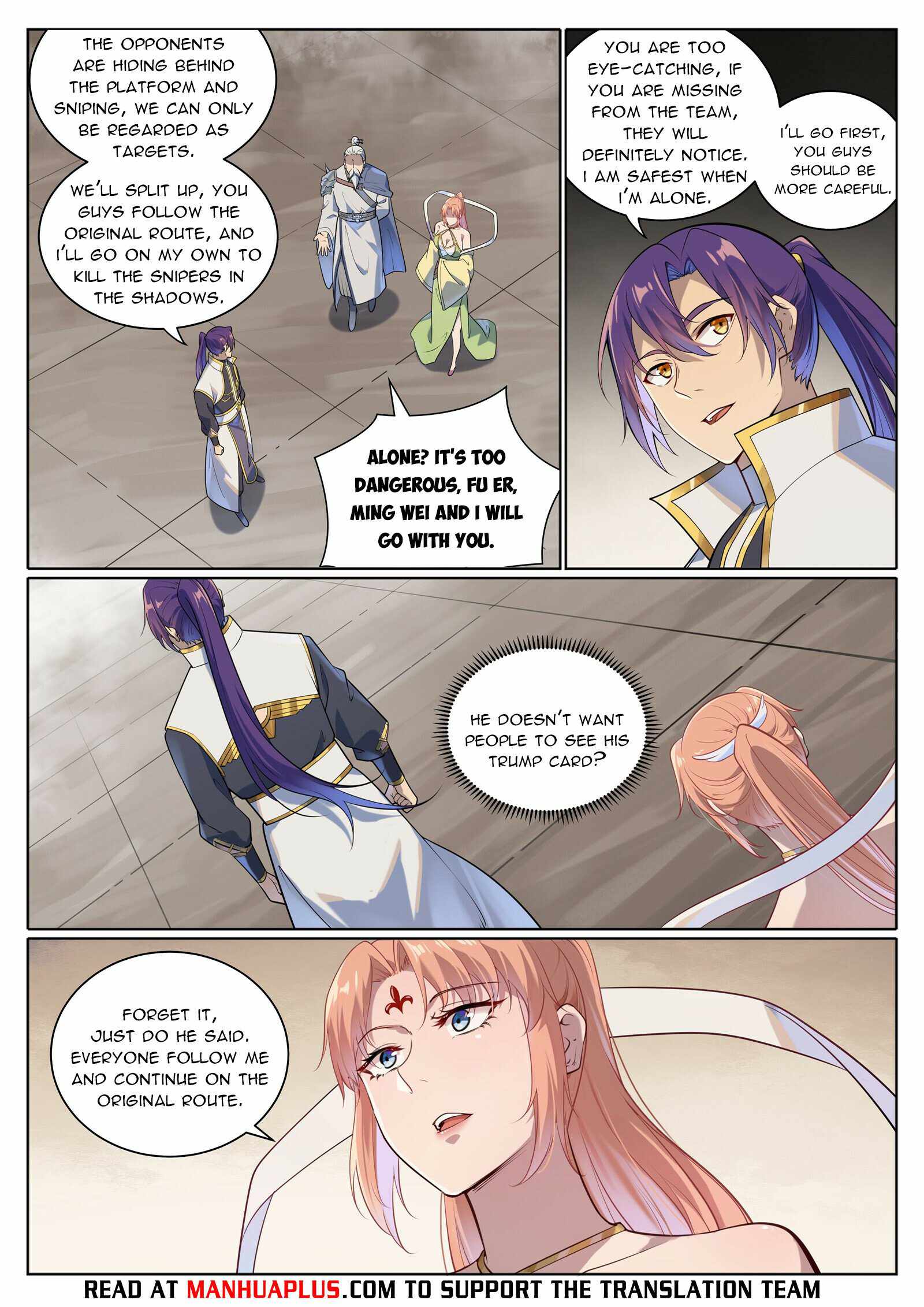 Apotheosis - Elevation to the status of a god chapter 1021 page 8