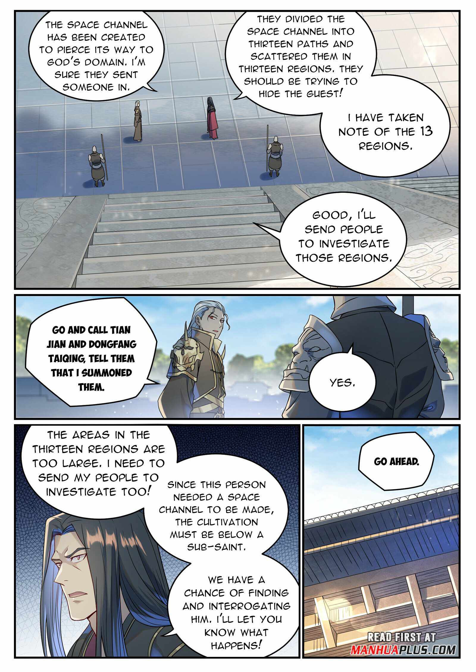 Apotheosis - Elevation to the status of a god chapter 1031 page 12