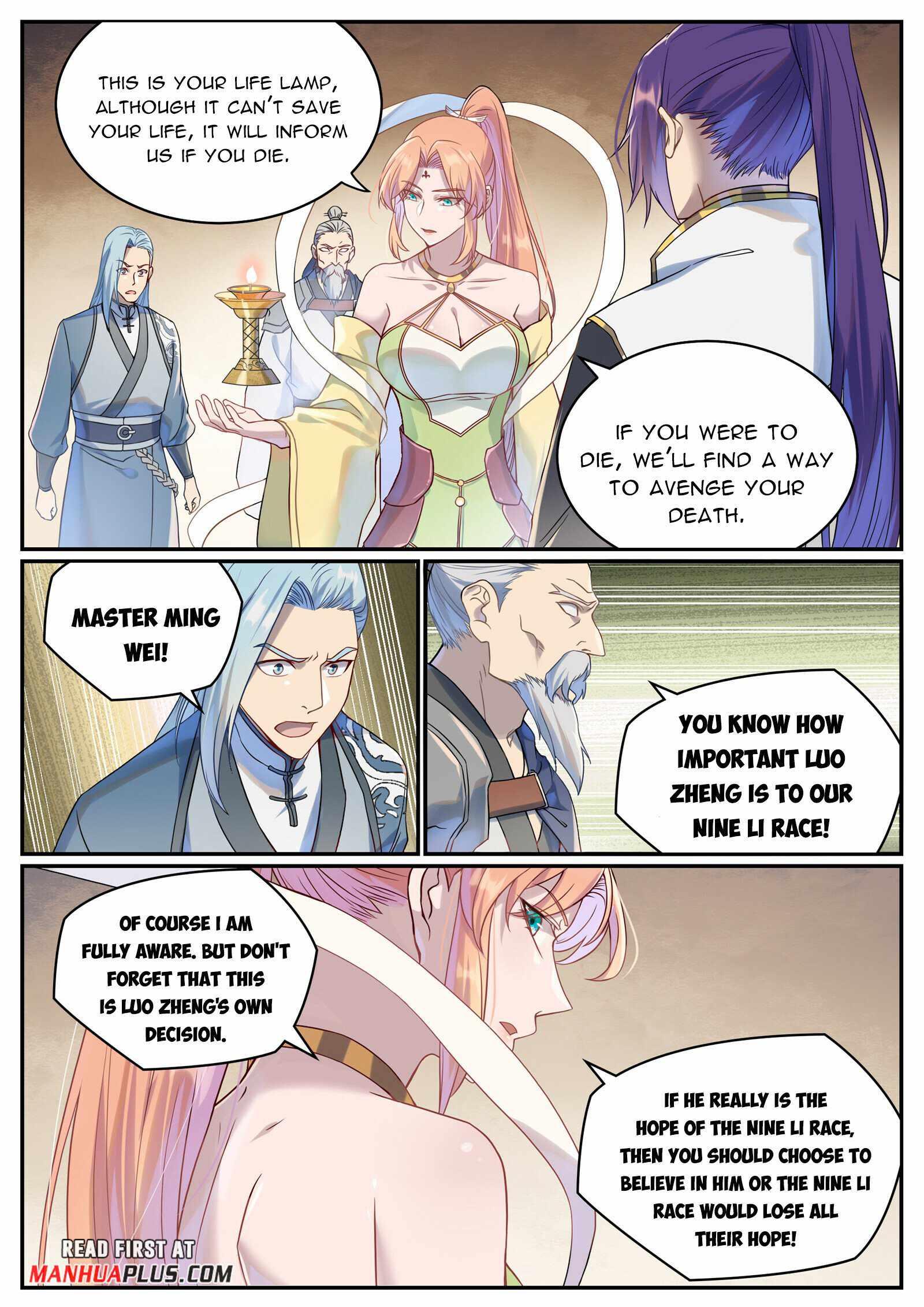 Apotheosis - Elevation to the status of a god chapter 1031 page 4