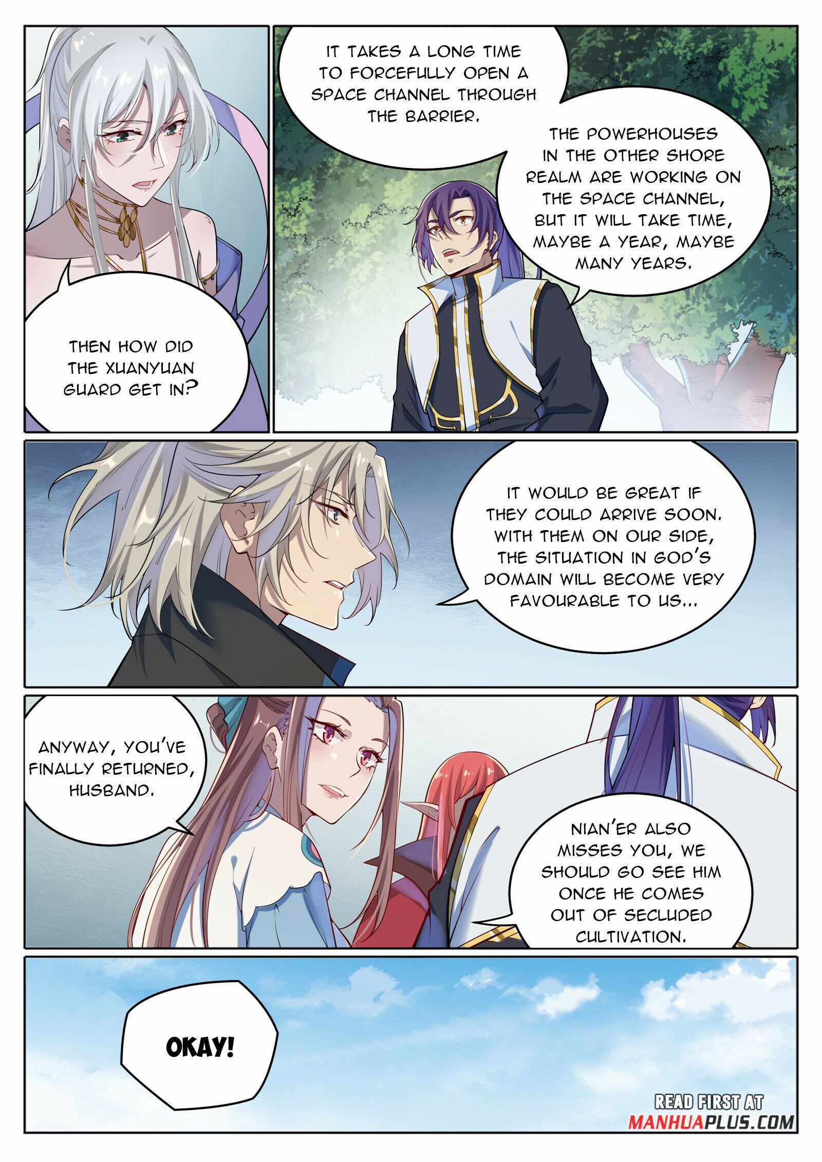 Apotheosis - Elevation to the status of a god chapter 1035 page 3