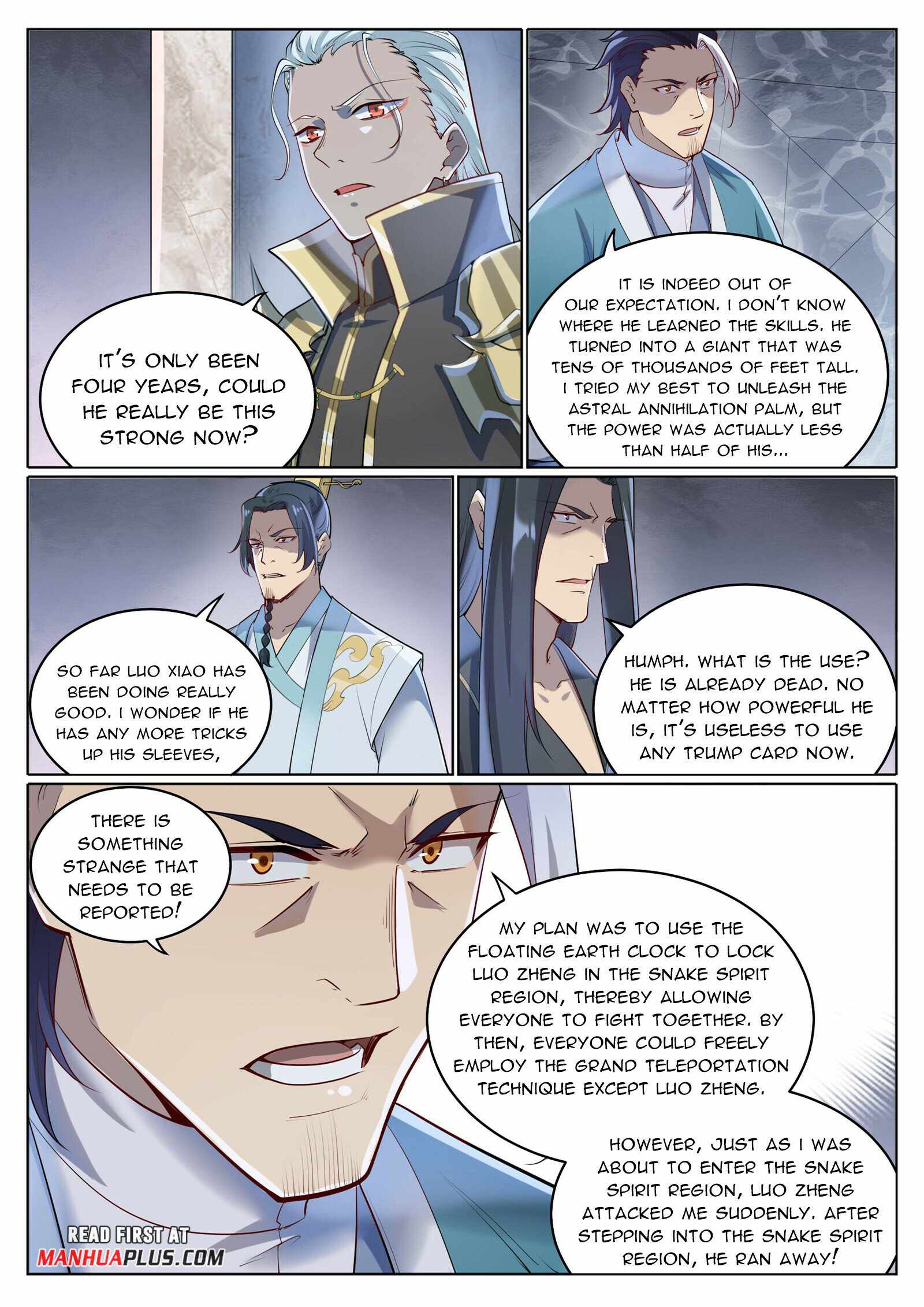 Apotheosis - Elevation to the status of a god chapter 1035 page 5