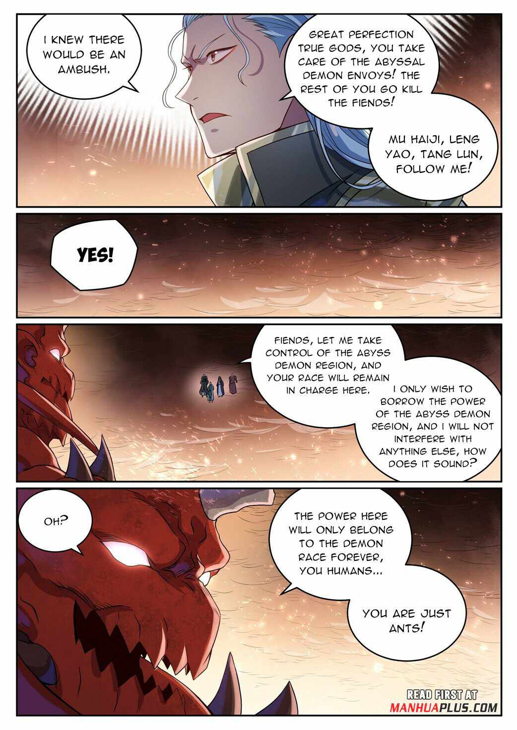 Apotheosis - Elevation to the status of a god chapter 1050 page 5