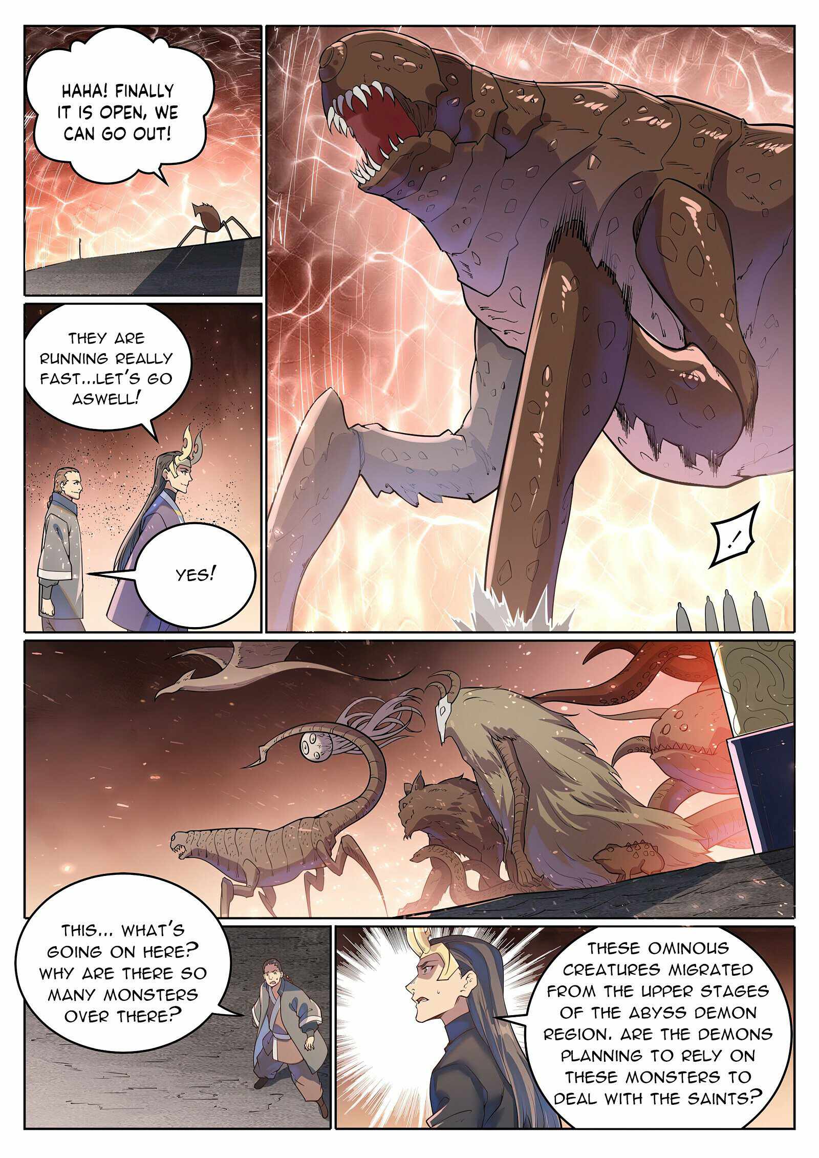 Apotheosis - Elevation to the status of a god chapter 1056 page 4
