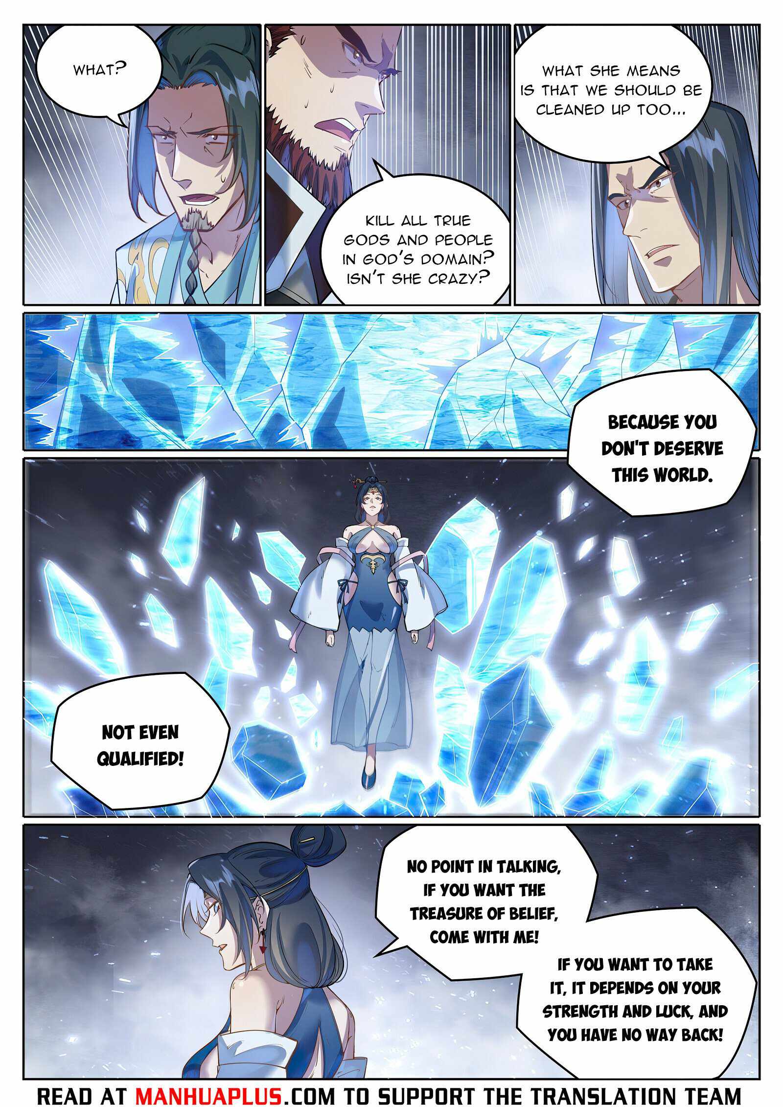 Apotheosis - Elevation to the status of a god chapter 1057 page 12