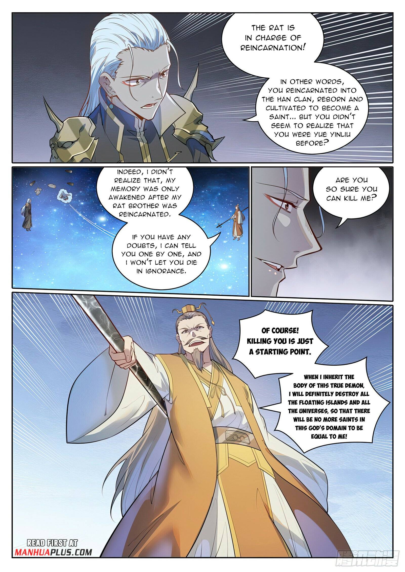 Apotheosis - Elevation to the status of a god chapter 1067 page 13