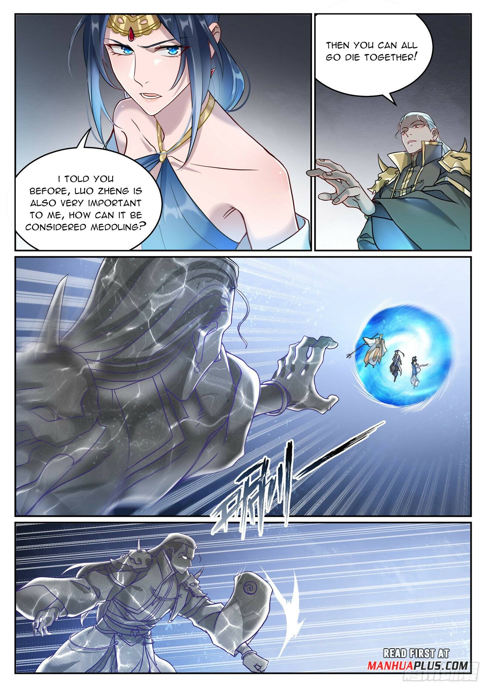 Apotheosis - Elevation to the status of a god chapter 1073 page 1