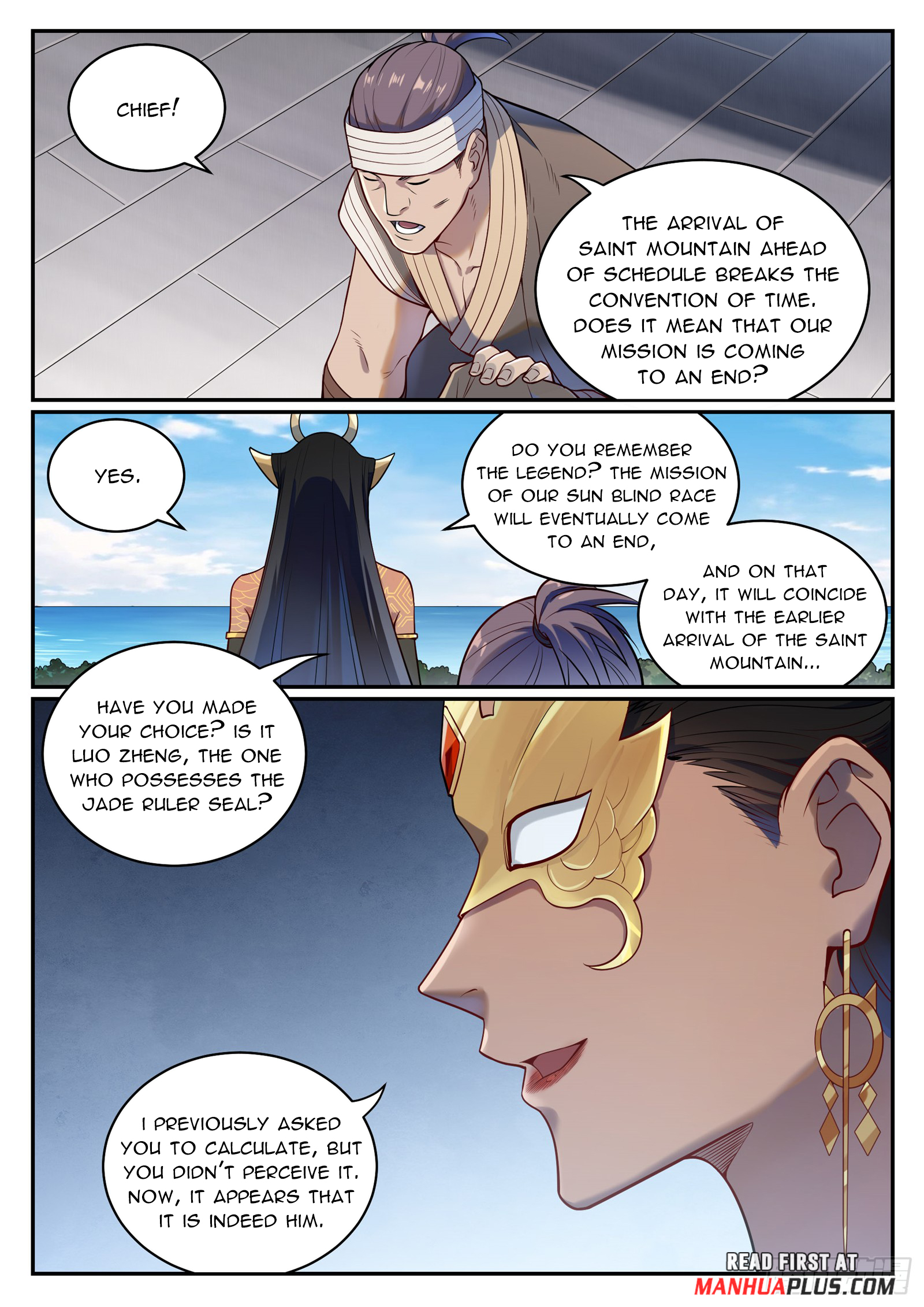 Apotheosis - Elevation to the status of a god chapter 1093 page 9