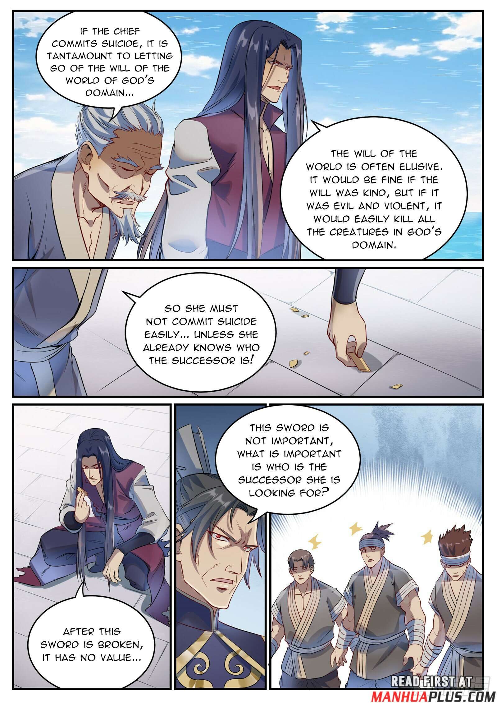 Apotheosis - Elevation to the status of a god chapter 1094 page 1