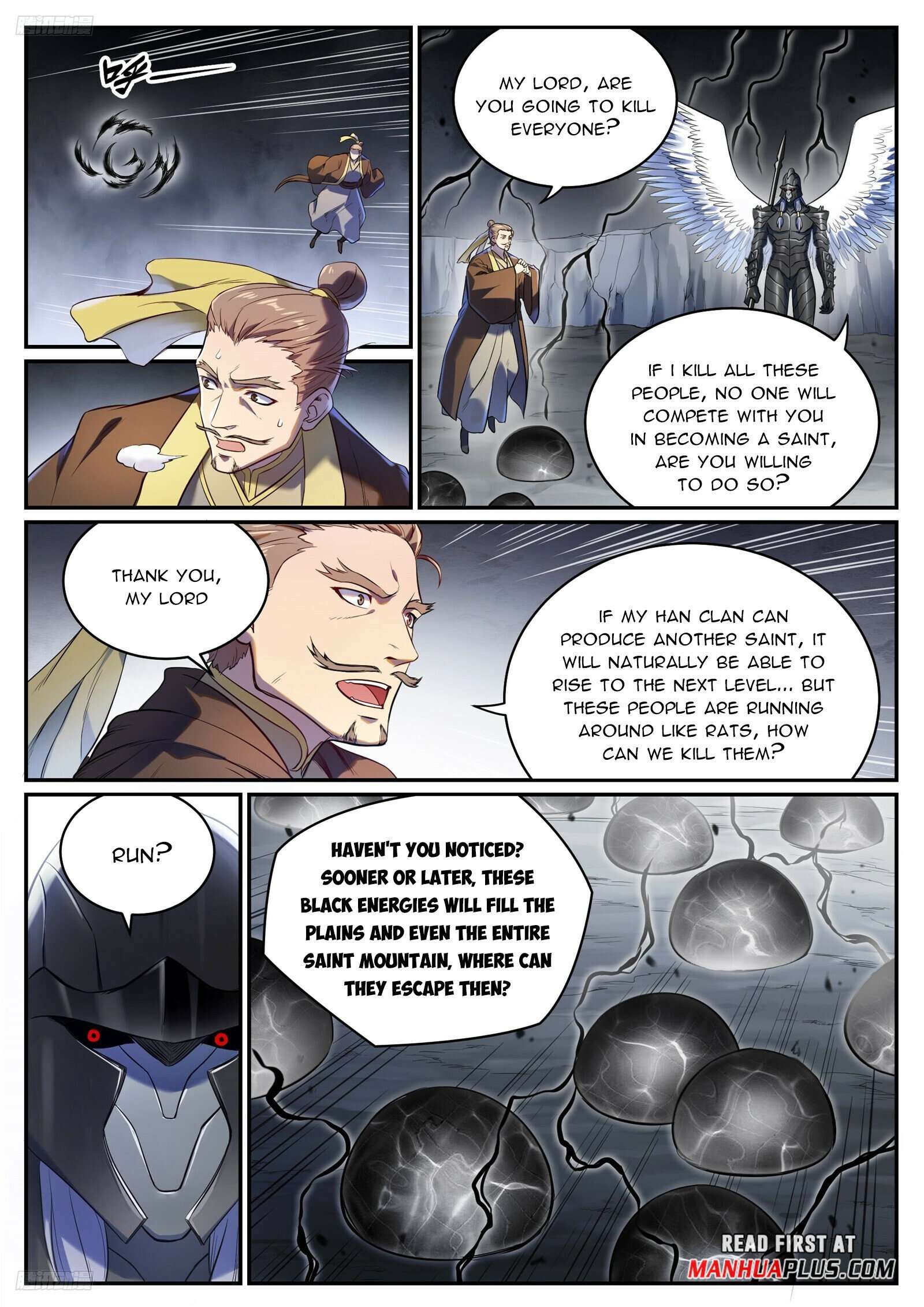 Apotheosis - Elevation to the status of a god chapter 1101 page 1