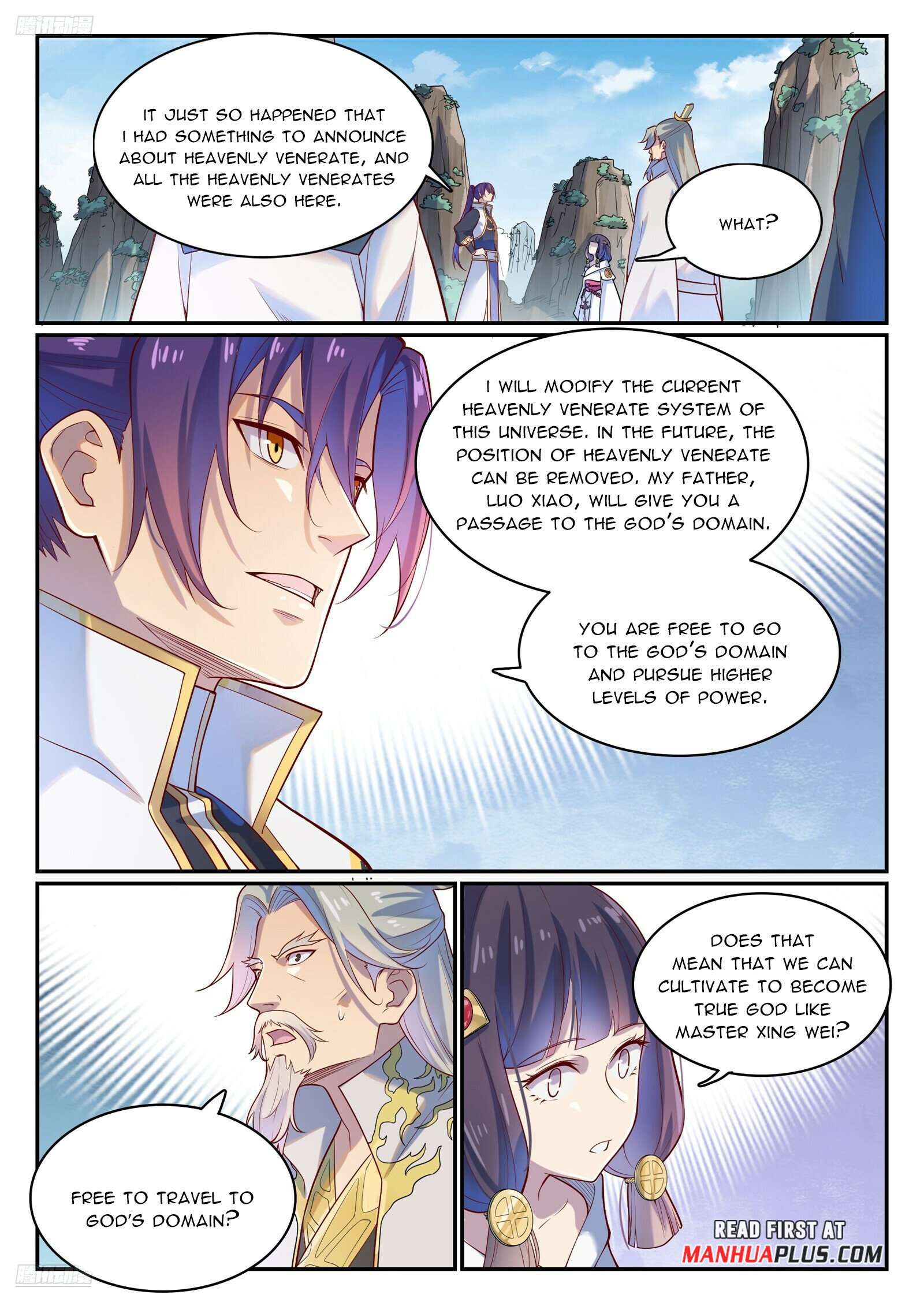 Apotheosis - Elevation to the status of a god chapter 1120 page 3