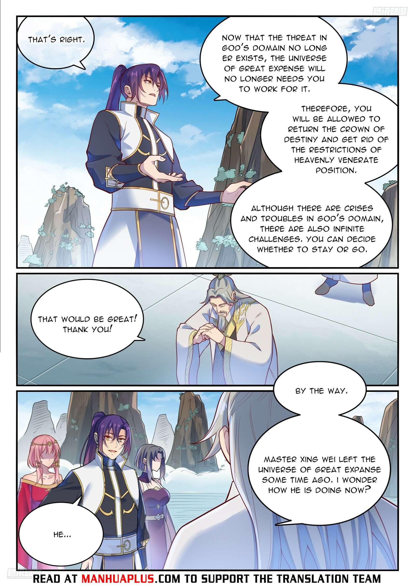 Apotheosis - Elevation to the status of a god chapter 1120 page 4