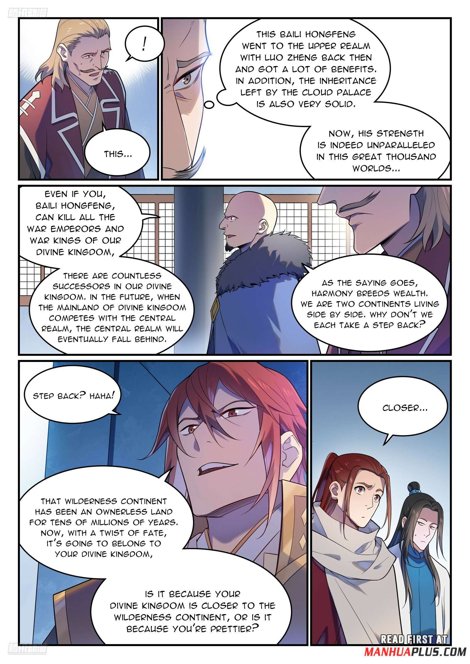 Apotheosis - Elevation to the status of a god chapter 1121 page 1