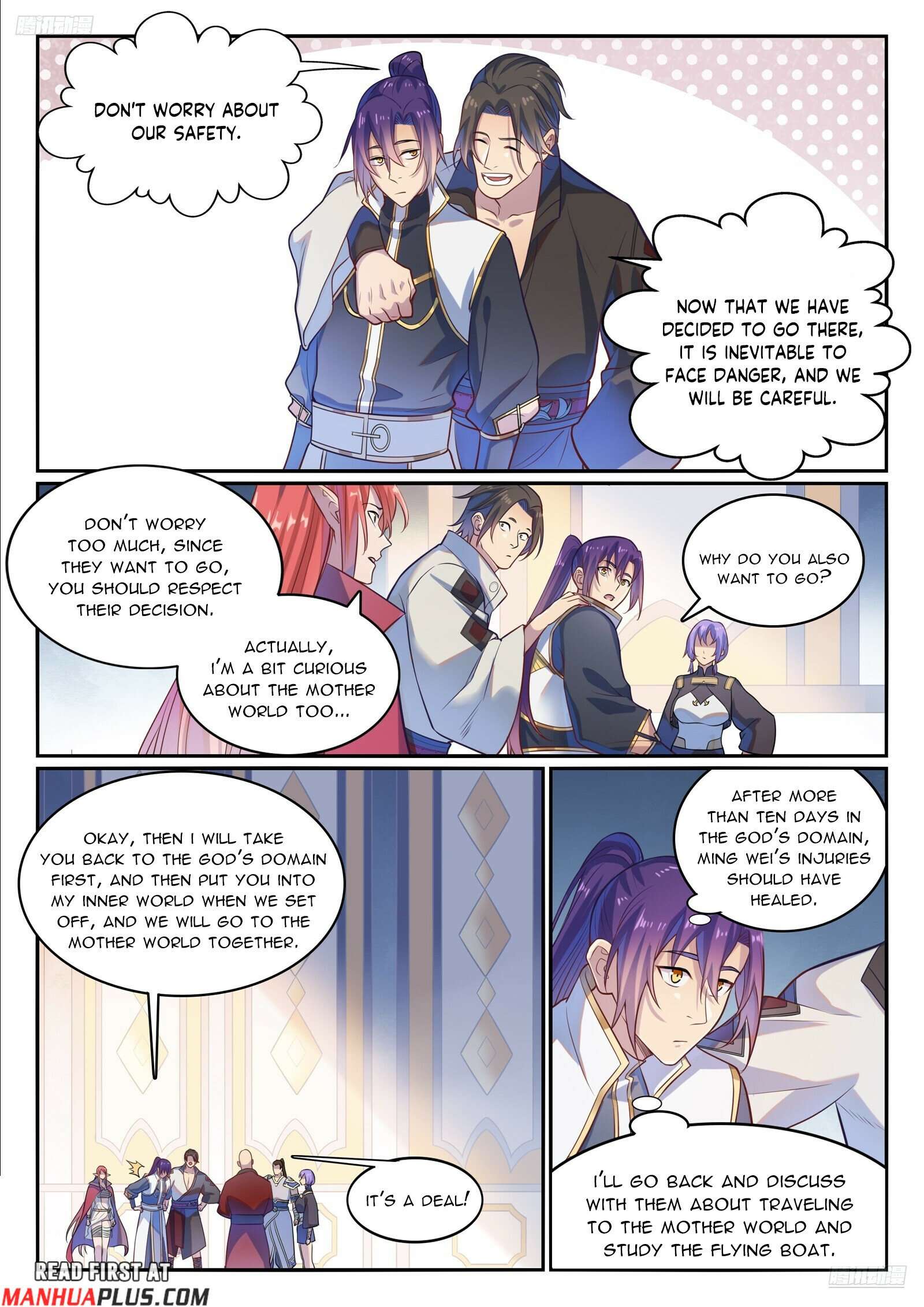 Apotheosis - Elevation to the status of a god chapter 1122 page 5