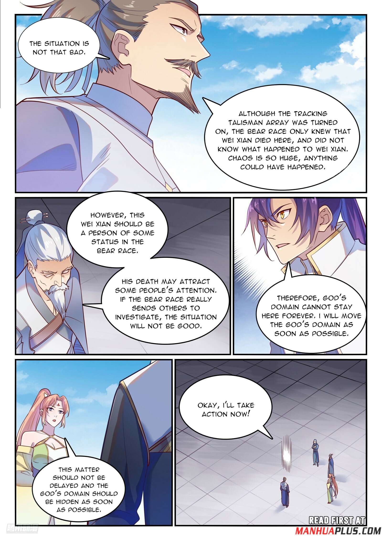 Apotheosis - Elevation to the status of a god chapter 1122 page 9