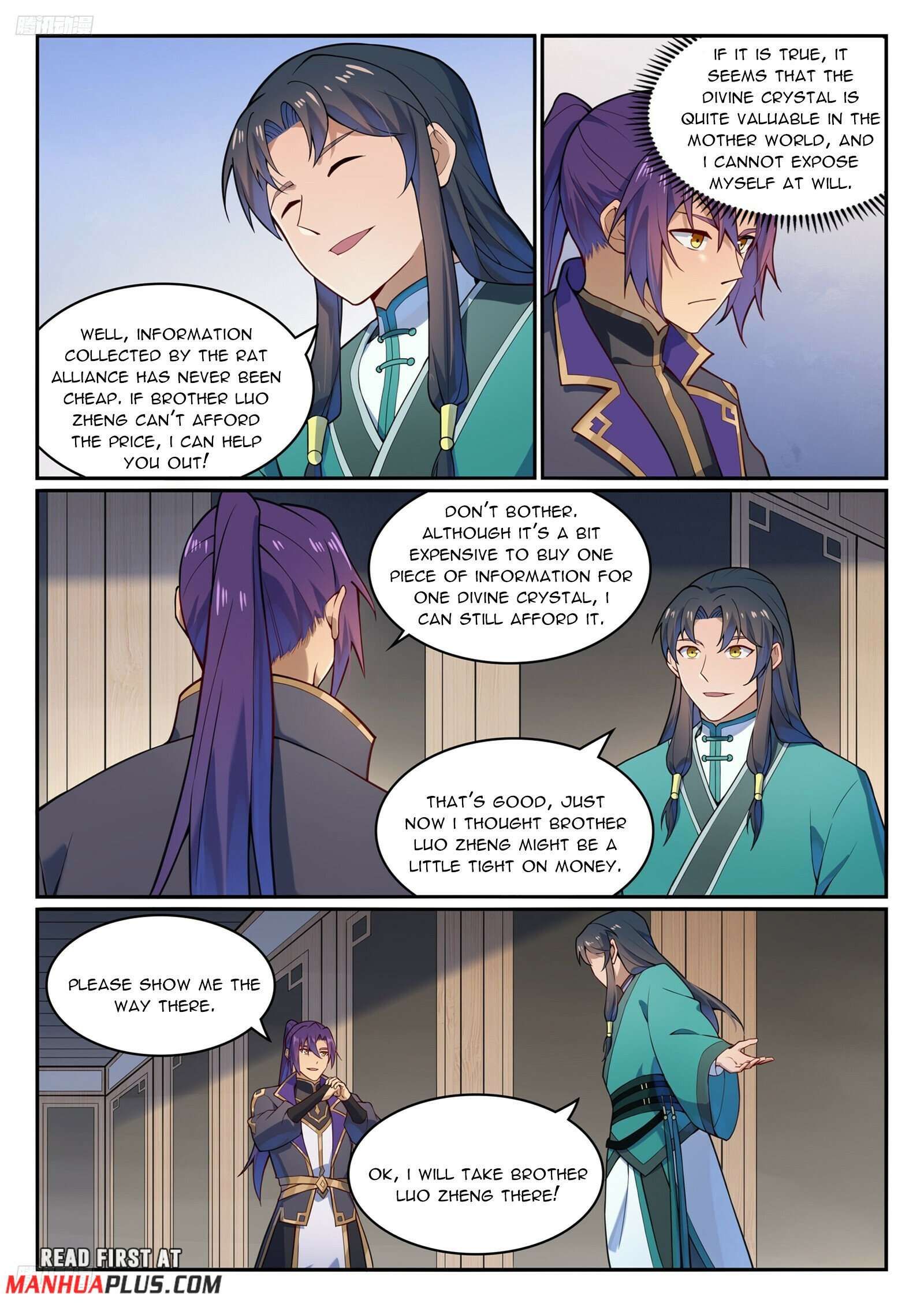 Apotheosis - Elevation to the status of a god chapter 1138 page 1