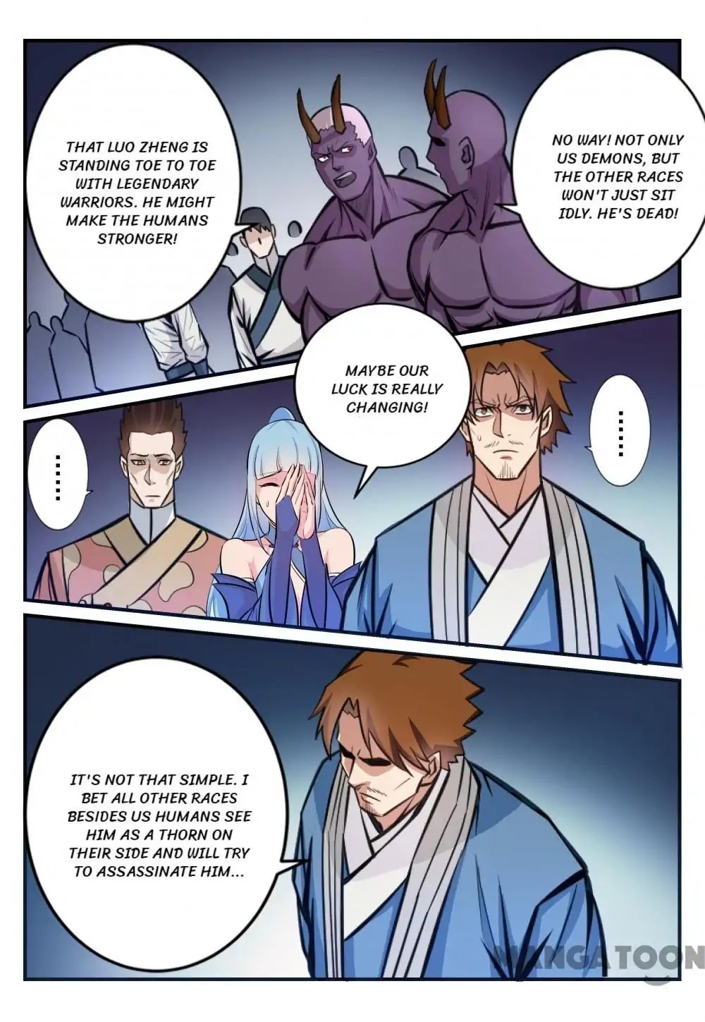 Apotheosis - Elevation to the status of a god chapter 255 page 4