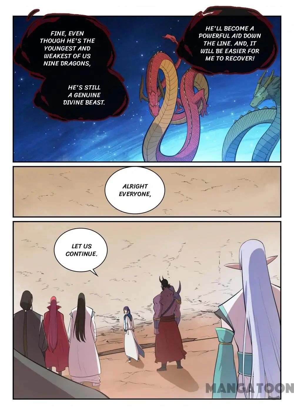 Apotheosis - Elevation to the status of a god chapter 296 page 11