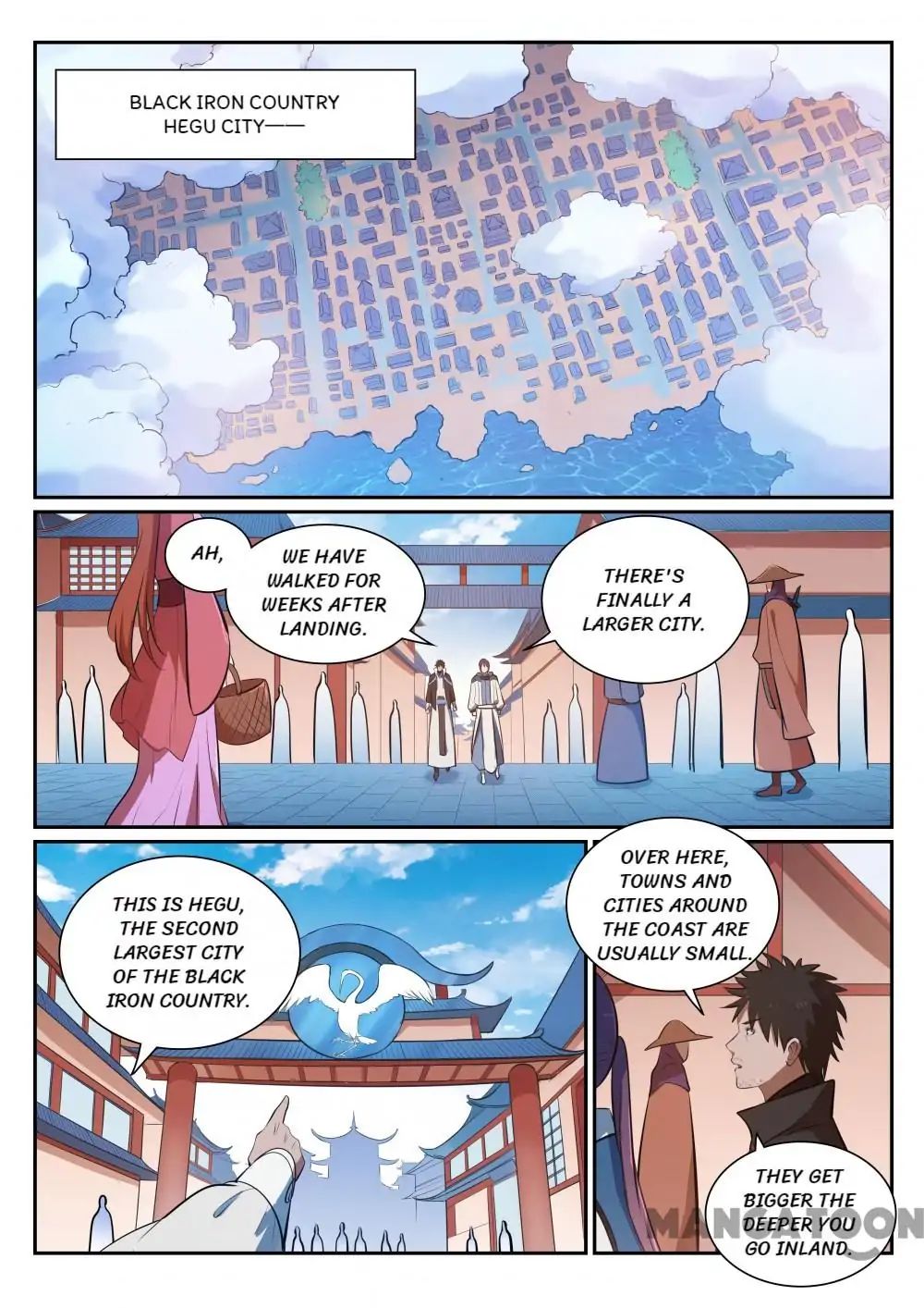 Apotheosis - Elevation to the status of a god chapter 370 page 1