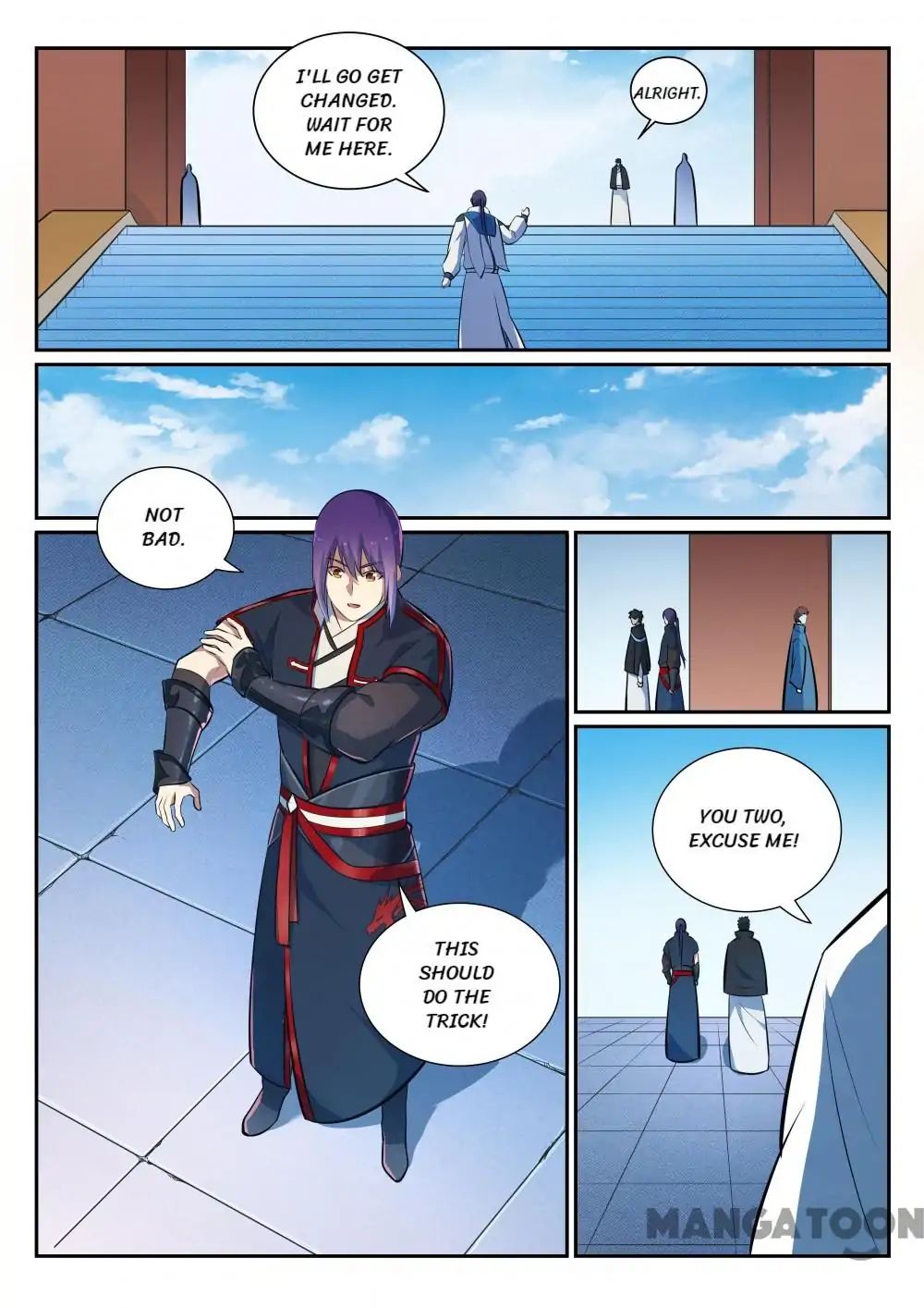 Apotheosis - Elevation to the status of a god chapter 370 page 14