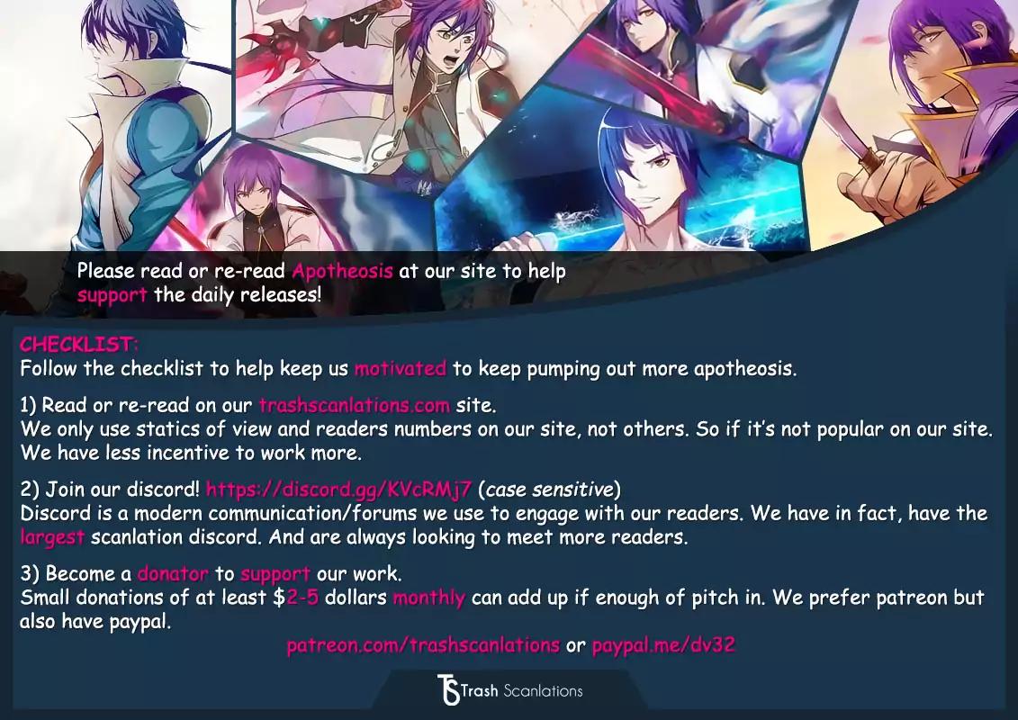 Apotheosis - Elevation to the status of a god chapter 38 page 1