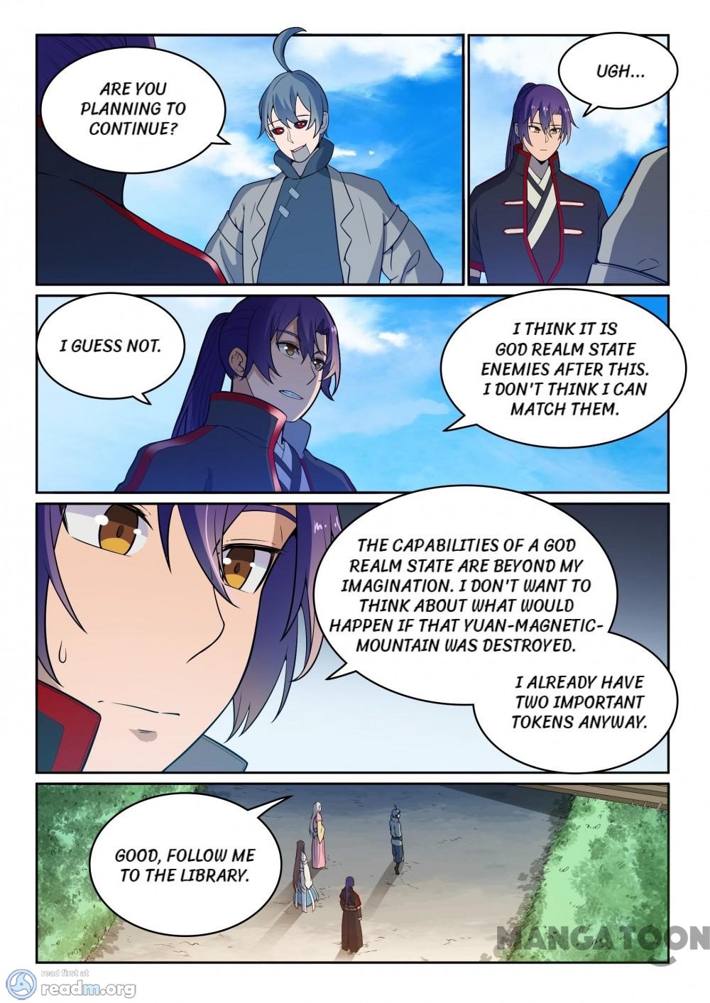 Apotheosis - Elevation to the status of a god chapter 487 page 14