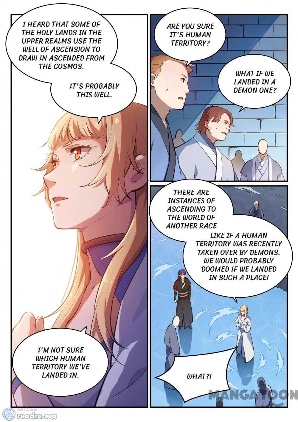 Apotheosis - Elevation to the status of a god chapter 498 page 1