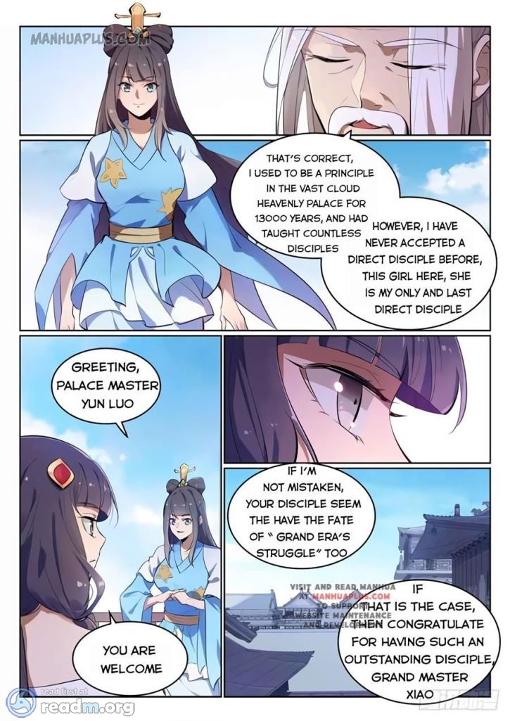 Apotheosis - Elevation to the status of a god chapter 519 page 1