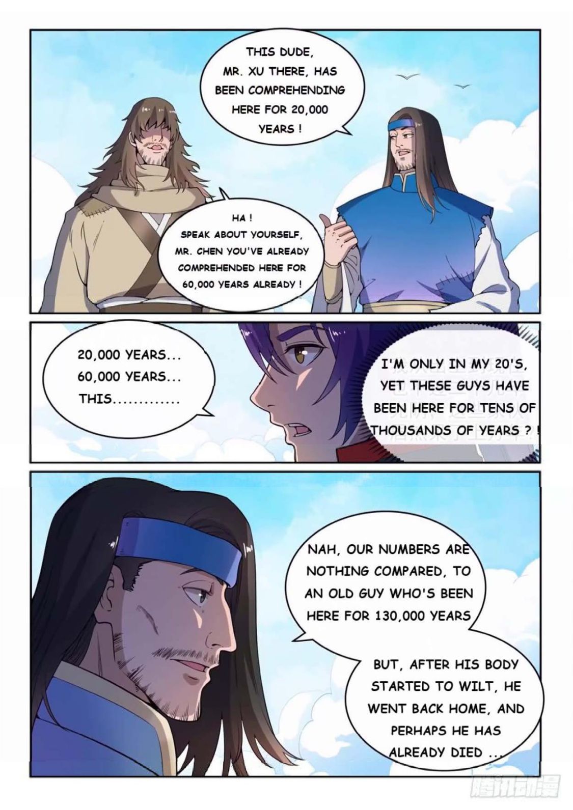 Apotheosis - Elevation to the status of a god chapter 524 page 1