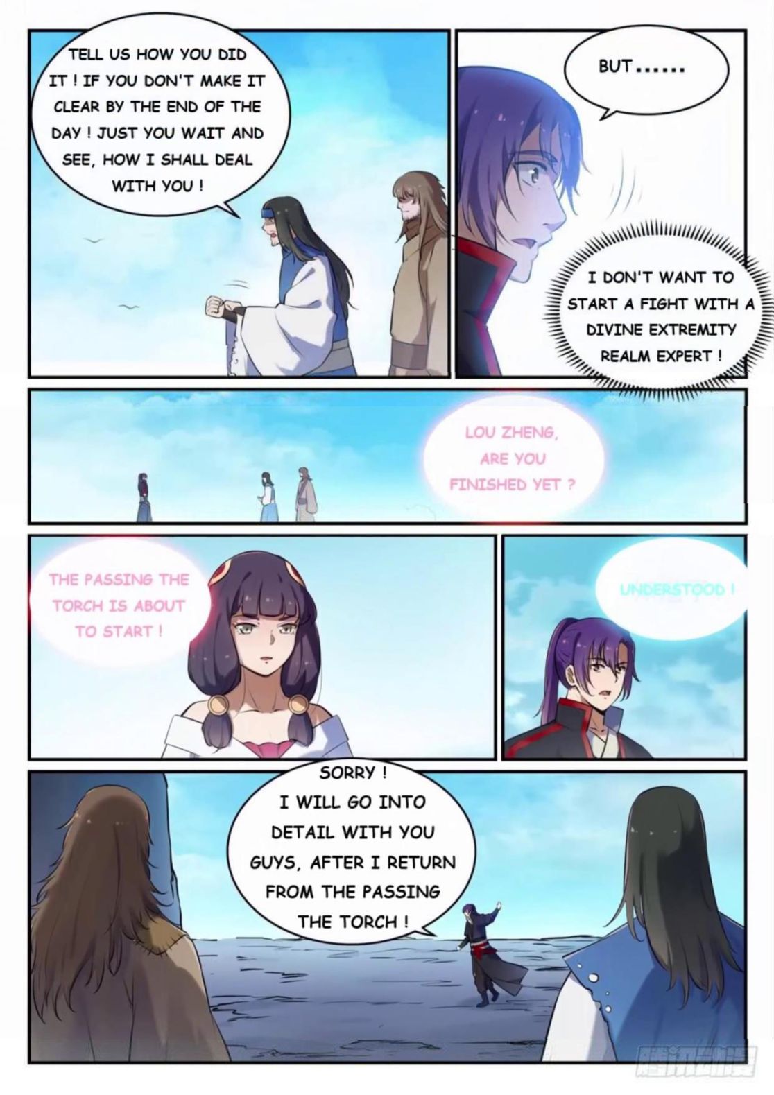 Apotheosis - Elevation to the status of a god chapter 525 page 1