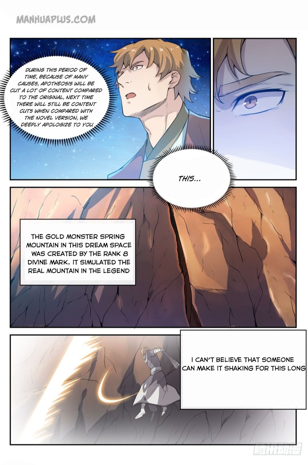 Apotheosis - Elevation to the status of a god chapter 540 page 3