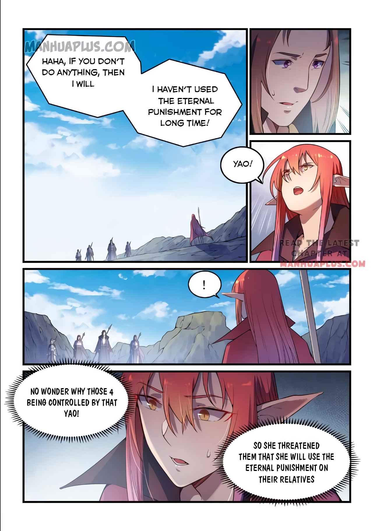 Apotheosis - Elevation to the status of a god chapter 563 page 1