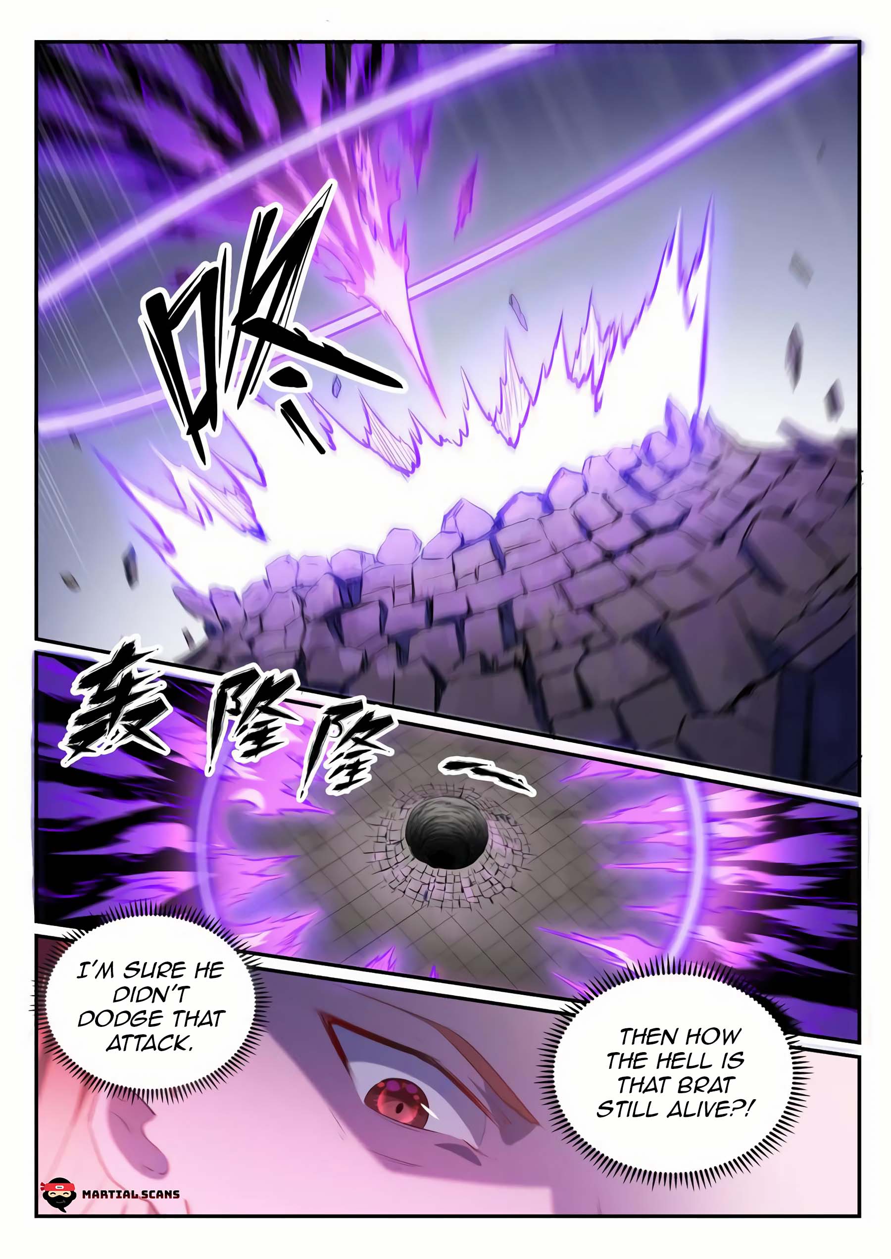 Apotheosis - Elevation to the status of a god chapter 587 page 1